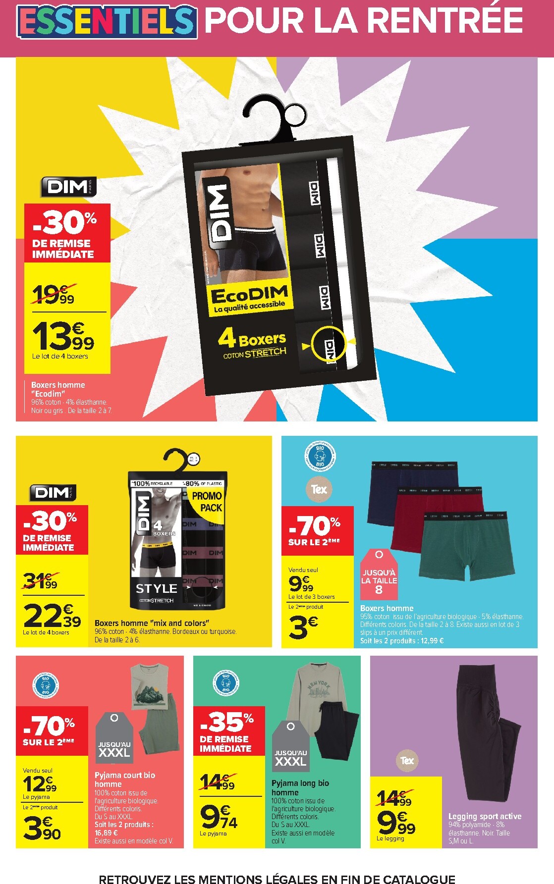 carrefour - Flyer Carrefour - L'été À LA Plage, LA Rentrée À LA Page pour la semaine prochaine du du mardi 11/08/2026 au du lundi 31/08/2026 - page: 54