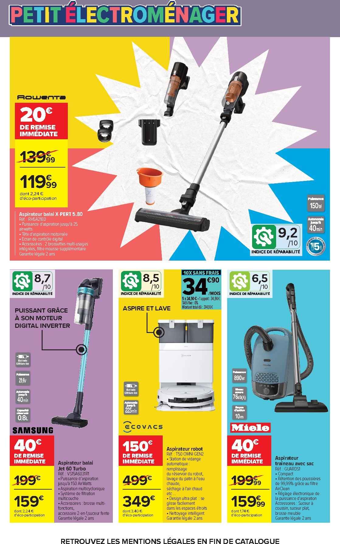 carrefour - Flyer Carrefour - L'été À LA Plage, LA Rentrée À LA Page pour la semaine prochaine du du mardi 11/08/2026 au du lundi 31/08/2026 - page: 73