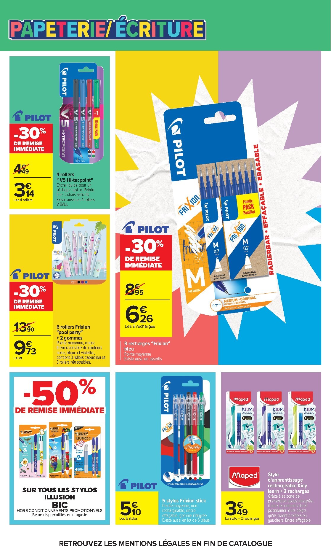 carrefour - Flyer Carrefour - L'été À LA Plage, LA Rentrée À LA Page pour la semaine prochaine du du mardi 11/08/2026 au du lundi 31/08/2026 - page: 12
