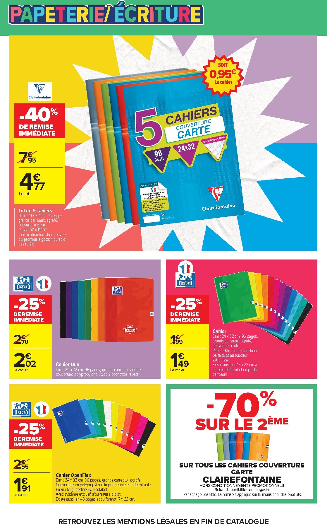 carrefour - Flyer Carrefour - L'été À LA Plage, LA Rentrée À LA Page pour la semaine prochaine du du mardi 11/08/2026 au du lundi 31/08/2026 - page: 21