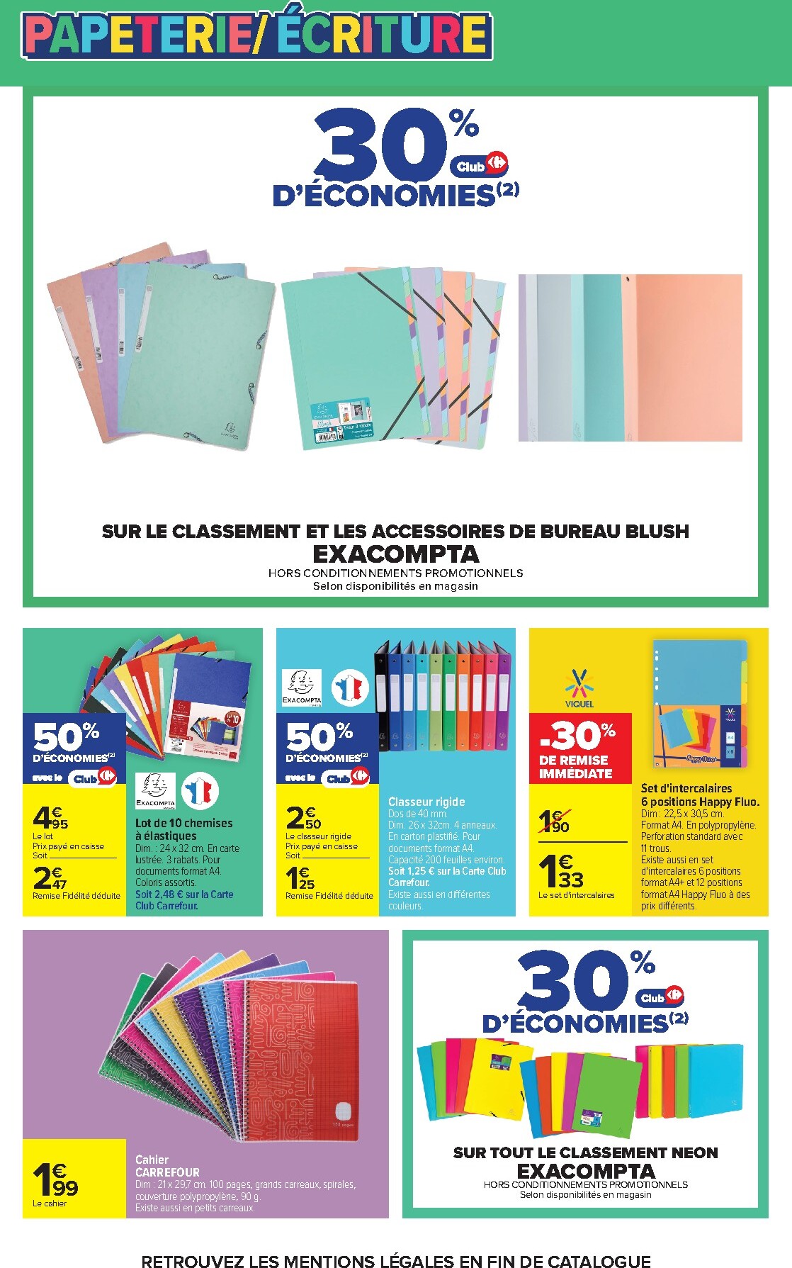 carrefour - Flyer Carrefour pour la semaine prochaine du du lundi 17/08/2026 au du lundi 31/08/2026 - page: 11