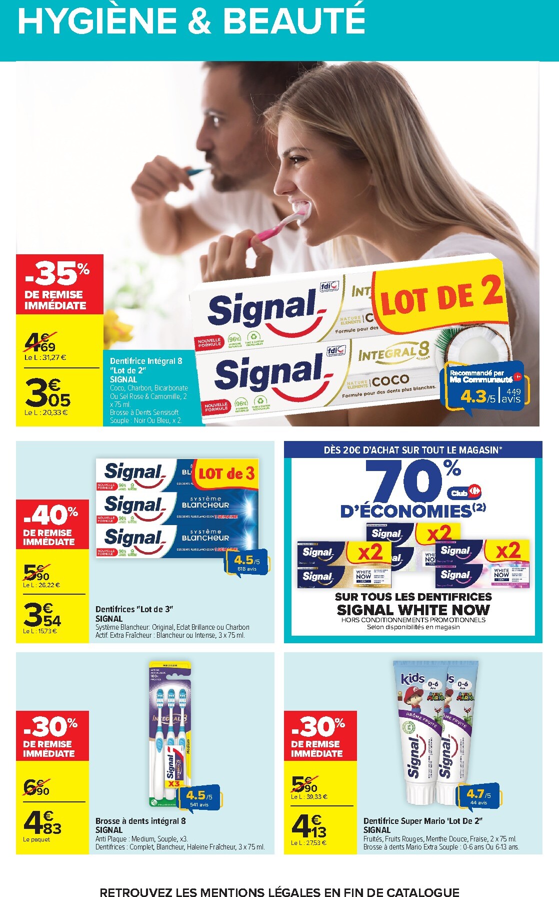 carrefour - Flyer Carrefour pour la semaine prochaine du du lundi 17/08/2026 au du lundi 31/08/2026 - page: 44