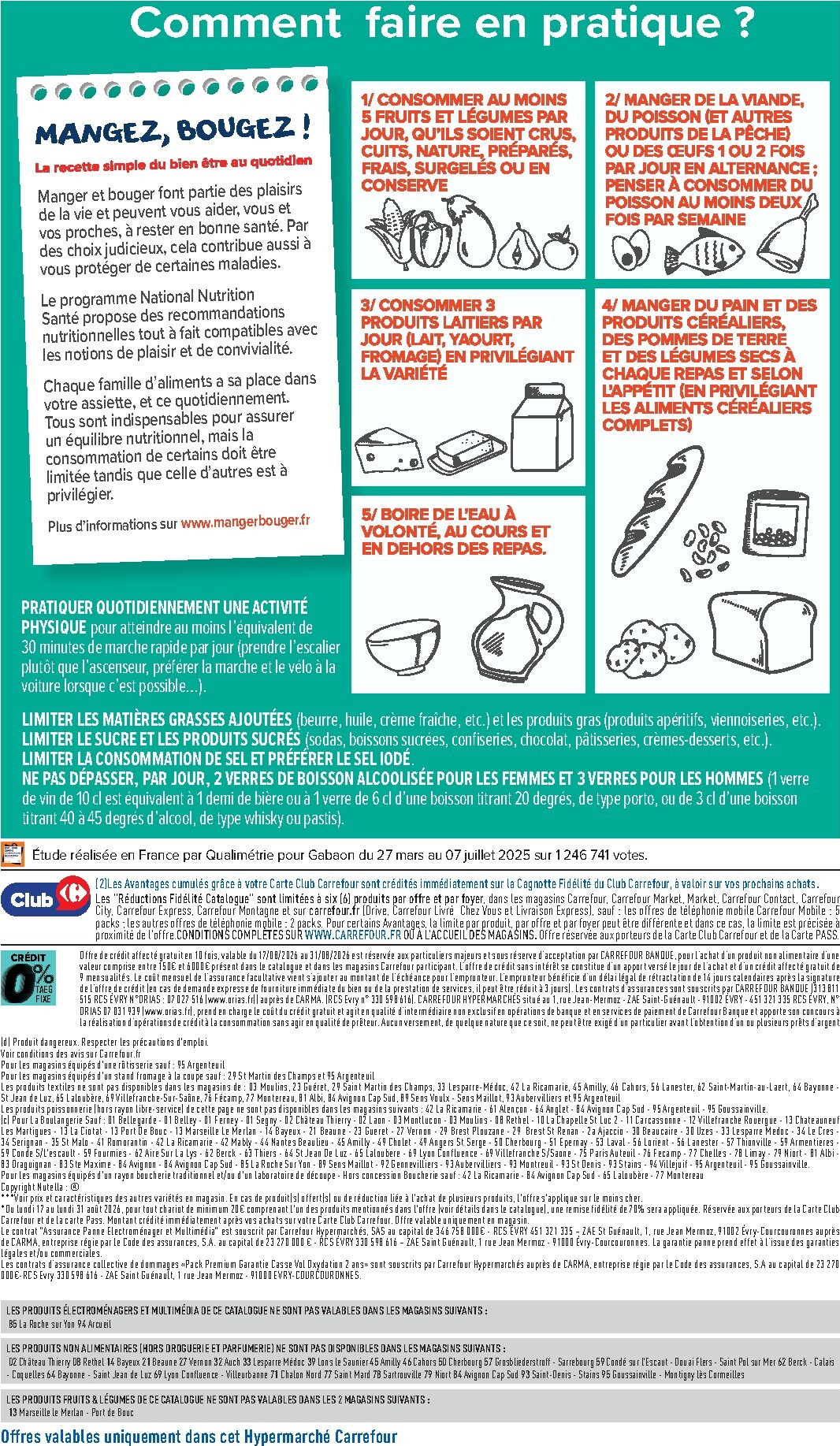 carrefour - Flyer Carrefour pour la semaine prochaine du du lundi 17/08/2026 au du lundi 31/08/2026 - page: 80