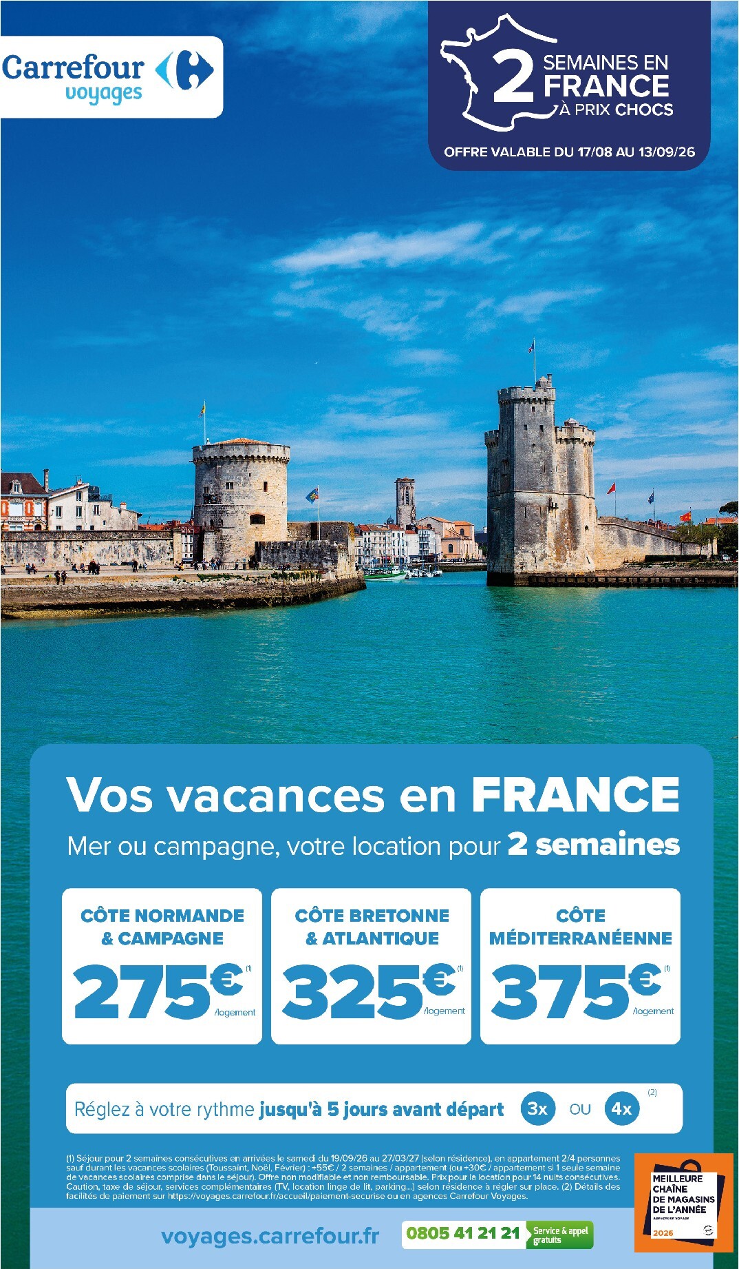 carrefour - Flyer Carrefour pour la semaine prochaine du du lundi 17/08/2026 au du lundi 31/08/2026 - page: 83