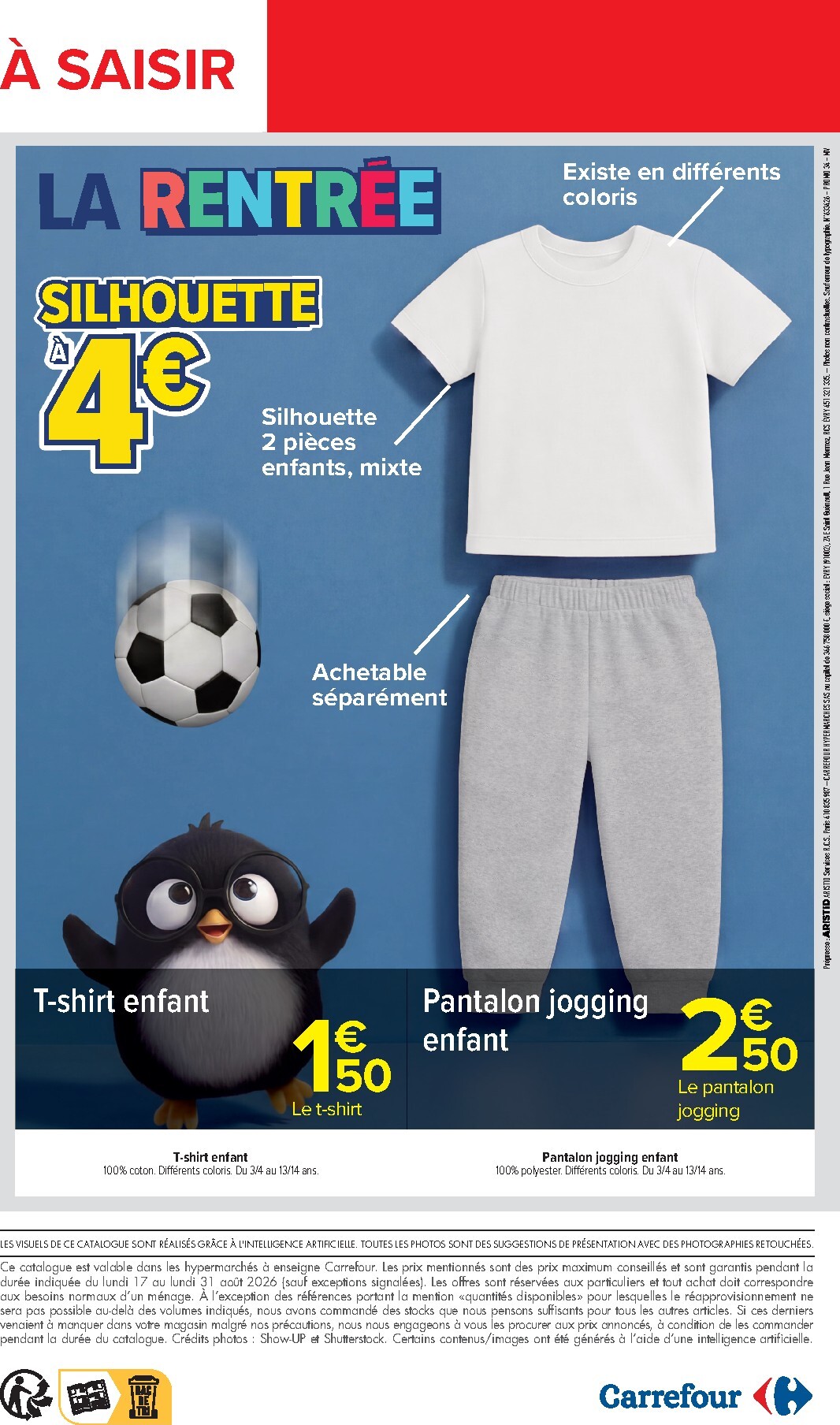 carrefour - Flyer Carrefour pour la semaine prochaine du du lundi 17/08/2026 au du lundi 31/08/2026 - page: 2