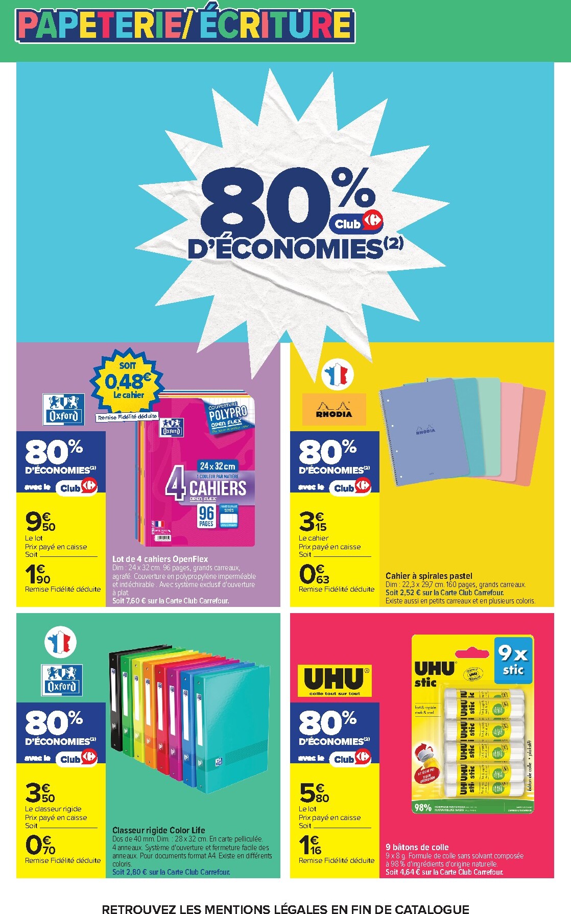 carrefour - Flyer Carrefour pour la semaine prochaine du du lundi 17/08/2026 au du lundi 31/08/2026 - page: 7