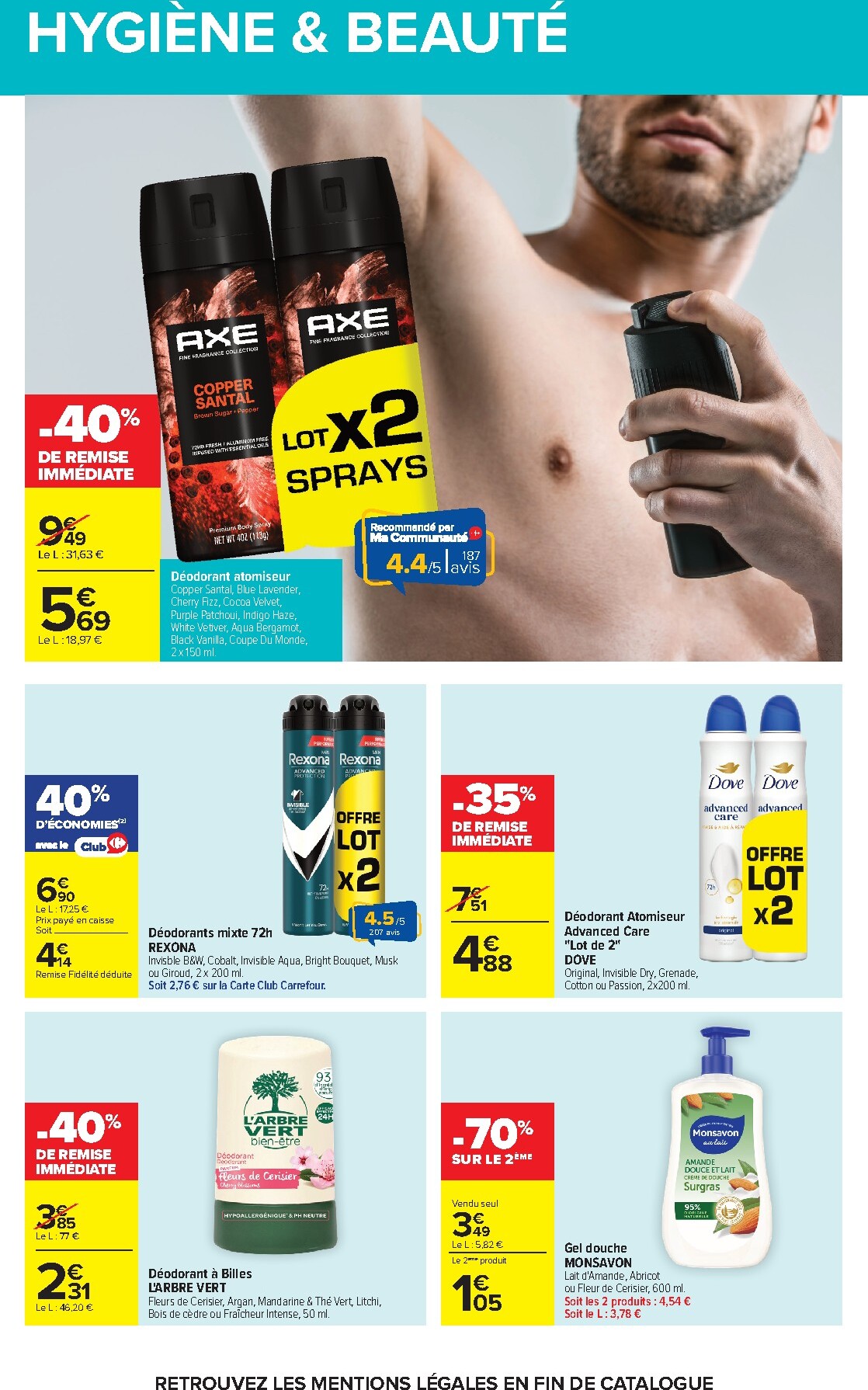 carrefour - Flyer Carrefour pour la semaine prochaine du du lundi 17/08/2026 au du lundi 31/08/2026 - page: 47
