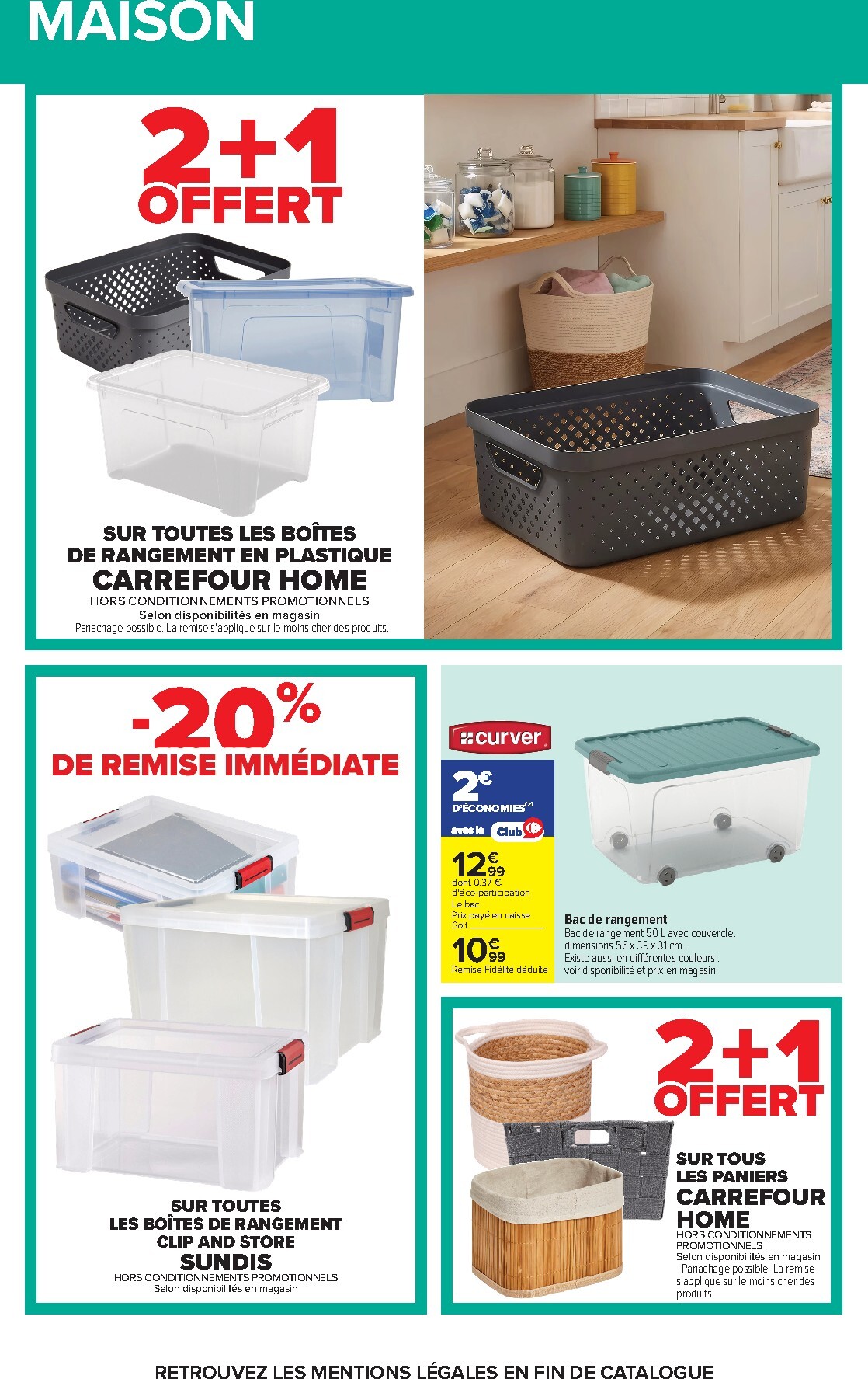 carrefour - Flyer Carrefour pour la semaine prochaine du du lundi 17/08/2026 au du lundi 31/08/2026 - page: 71