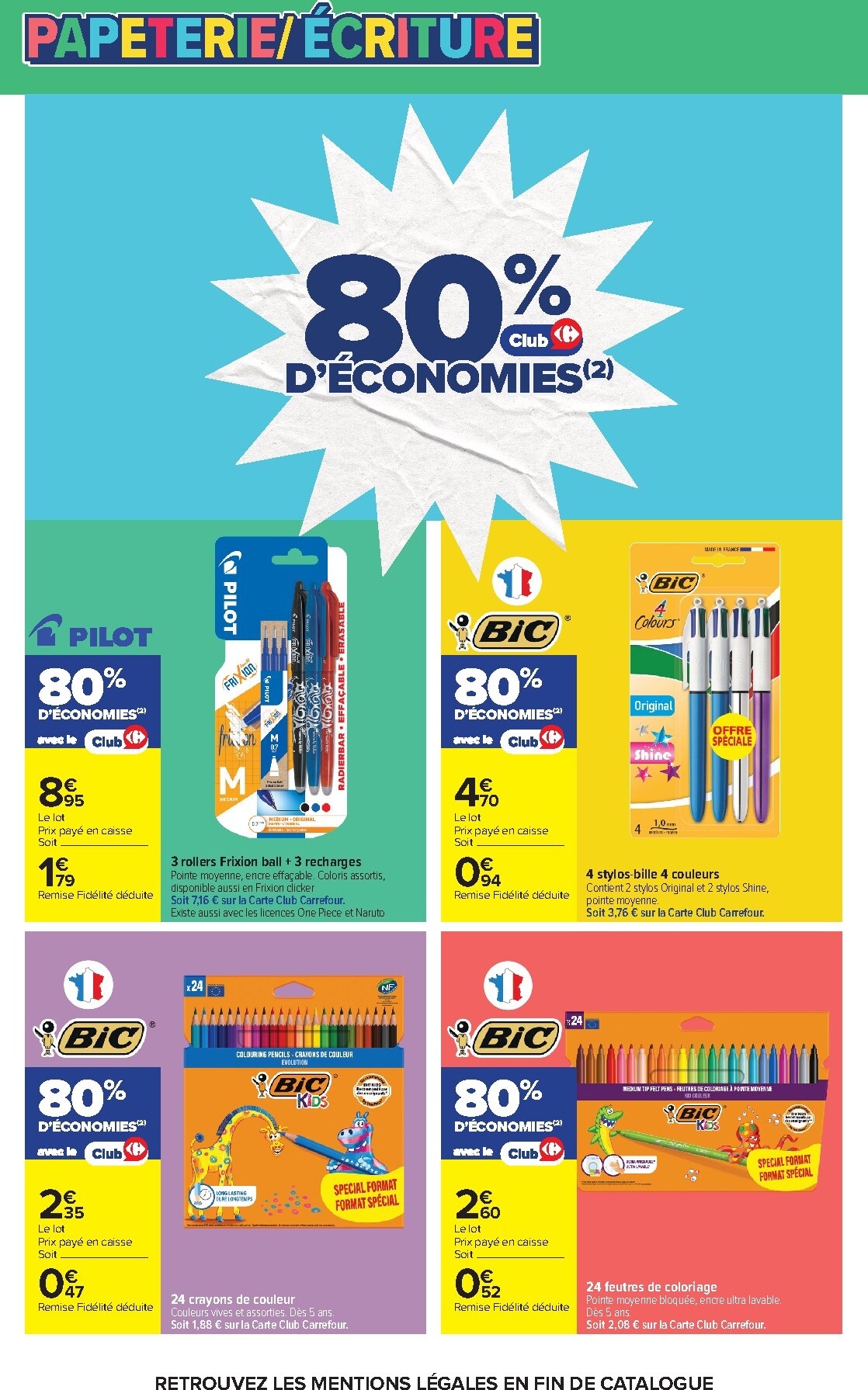 carrefour - Flyer Carrefour pour la semaine prochaine du du lundi 17/08/2026 au du lundi 31/08/2026 - page: 6