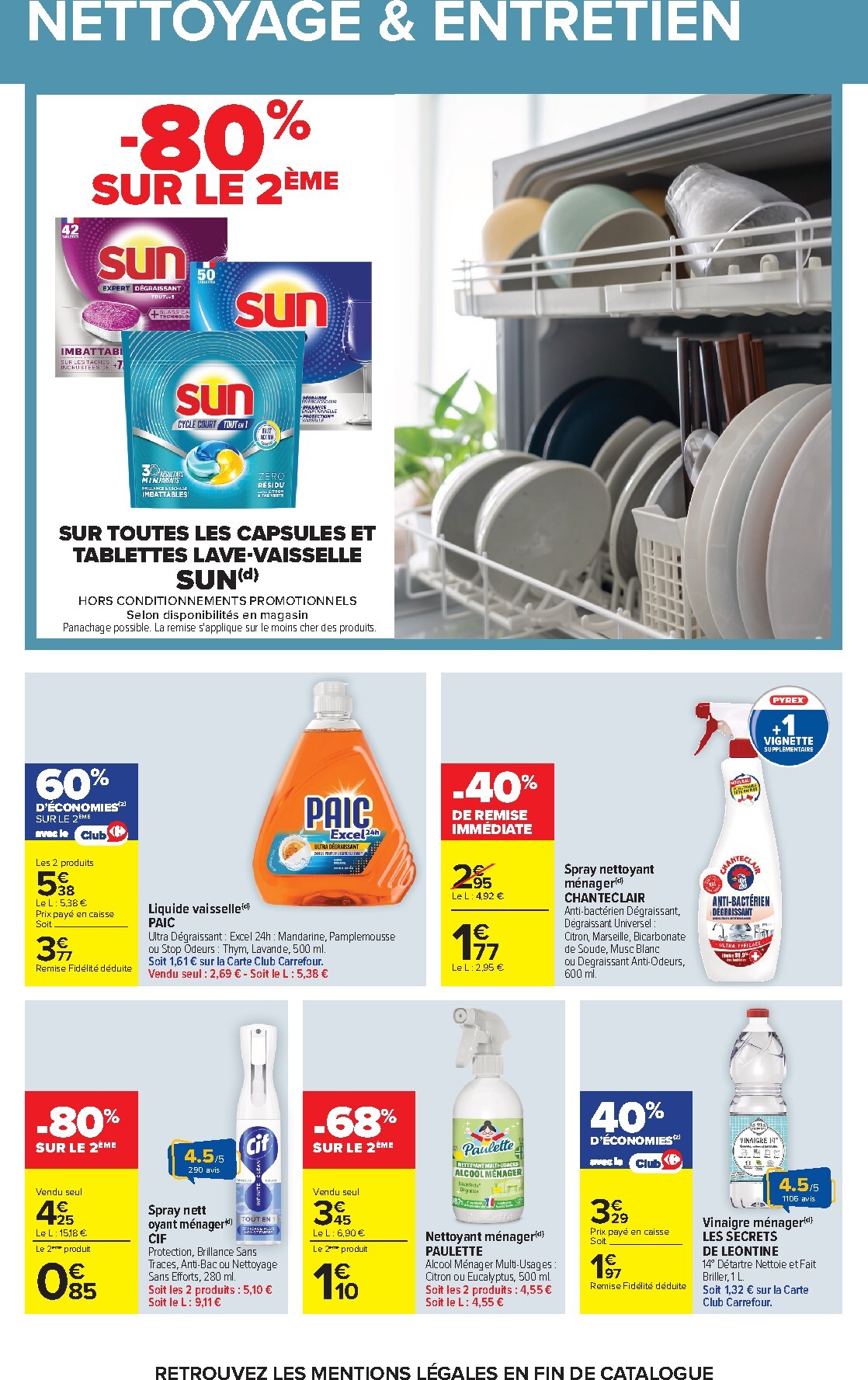 carrefour - Flyer Carrefour pour la semaine prochaine du du lundi 17/08/2026 au du lundi 31/08/2026 - page: 42