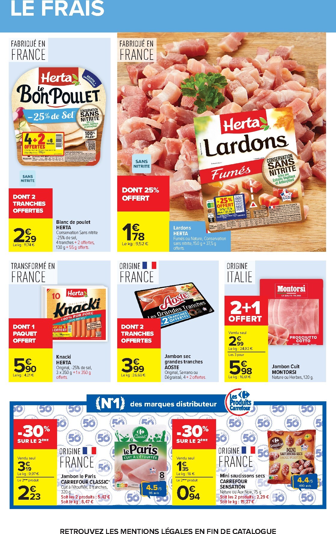 carrefour - Flyer Carrefour pour la semaine prochaine du du lundi 17/08/2026 au du lundi 31/08/2026 - page: 27