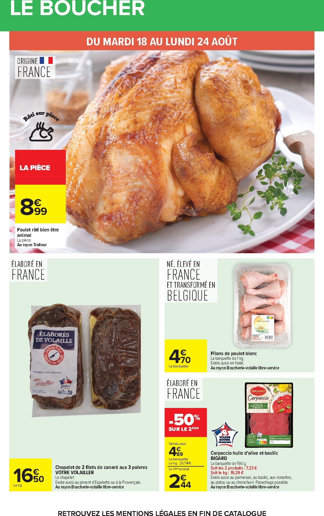 carrefour - Flyer Carrefour pour la semaine prochaine du du lundi 17/08/2026 au du lundi 31/08/2026 - page: 16