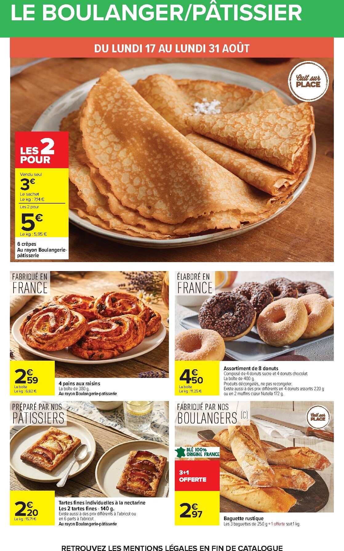 carrefour - Flyer Carrefour pour la semaine prochaine du du lundi 17/08/2026 au du lundi 31/08/2026 - page: 21