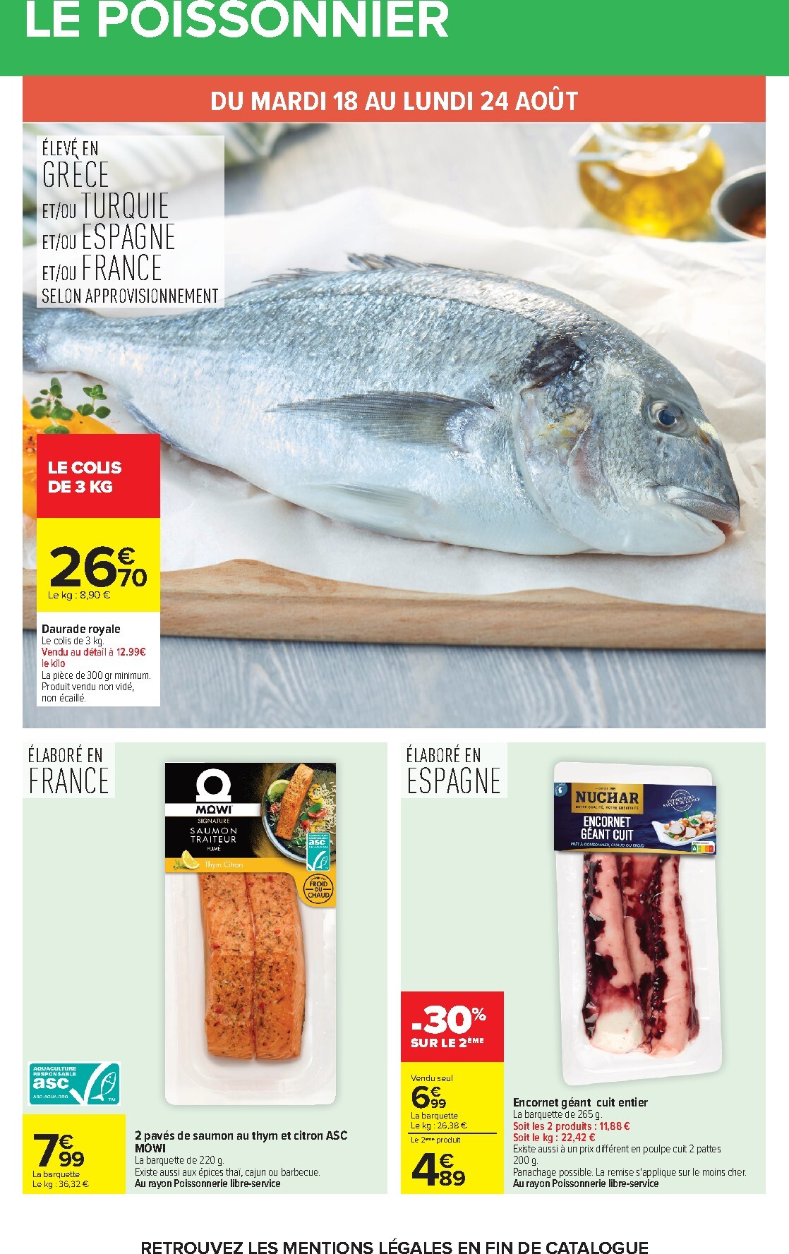 carrefour - Flyer Carrefour pour la semaine prochaine du du lundi 17/08/2026 au du lundi 31/08/2026 - page: 14