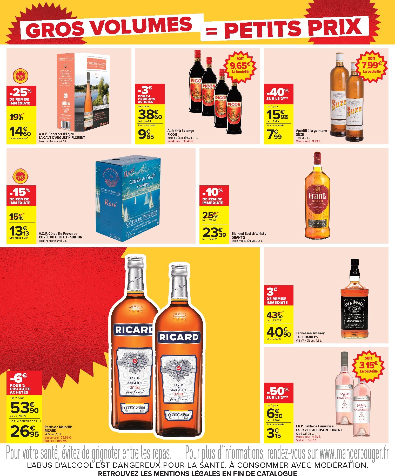 carrefour - Flyer Carrefour - Gros volumes, petits prix pour la semaine prochaine du de jeudi 20/08/2026 au du lundi 07/09/2026 - page: 2