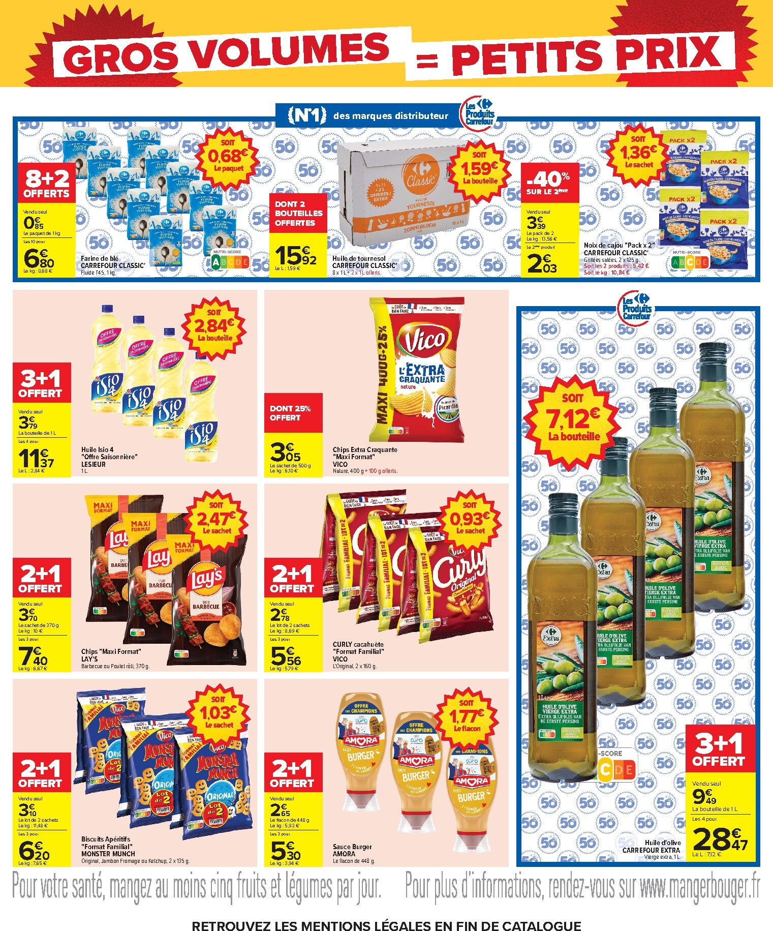 carrefour - Flyer Carrefour - Gros volumes, petits prix pour la semaine prochaine du de jeudi 20/08/2026 au du lundi 07/09/2026 - page: 7