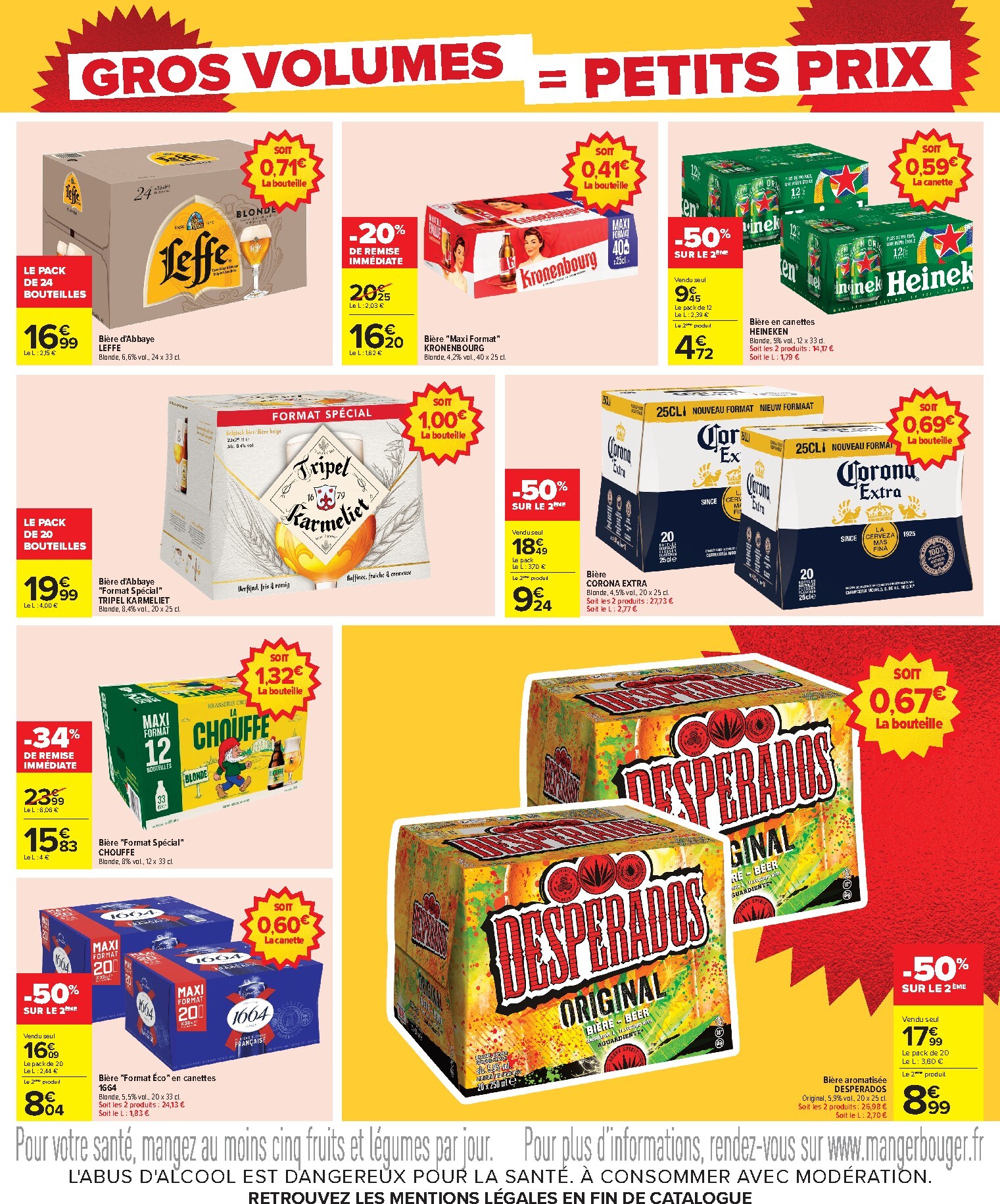 carrefour - Flyer Carrefour - Gros volumes, petits prix pour la semaine prochaine du de jeudi 20/08/2026 au du lundi 07/09/2026 - page: 3