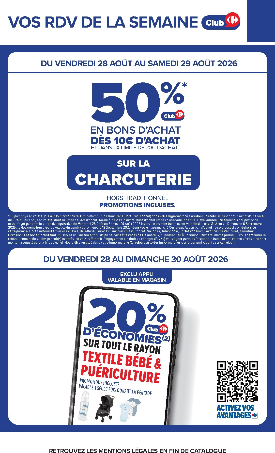 carrefour - Flyer Carrefour pour la semaine prochaine du du lundi 24/08/2026 au du lundi 07/09/2026 - page: 4