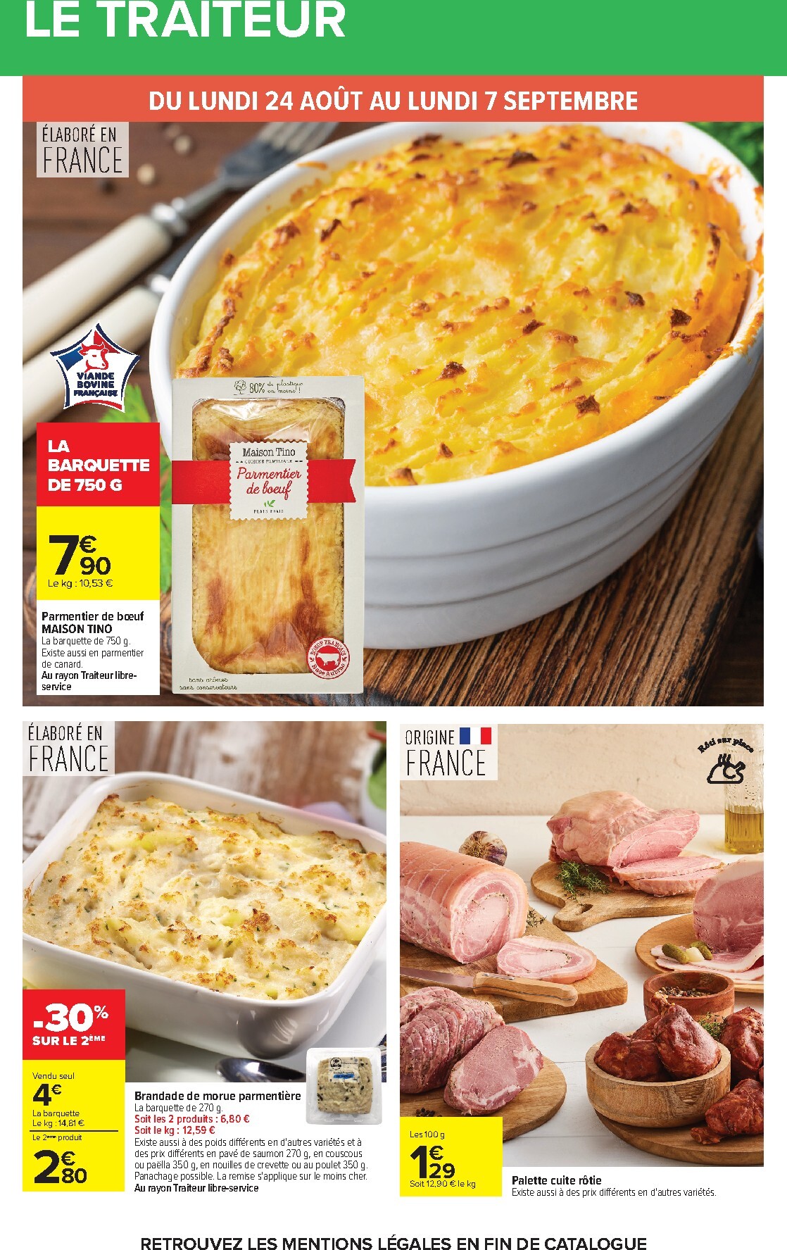 carrefour - Flyer Carrefour pour la semaine prochaine du du lundi 24/08/2026 au du lundi 07/09/2026 - page: 27