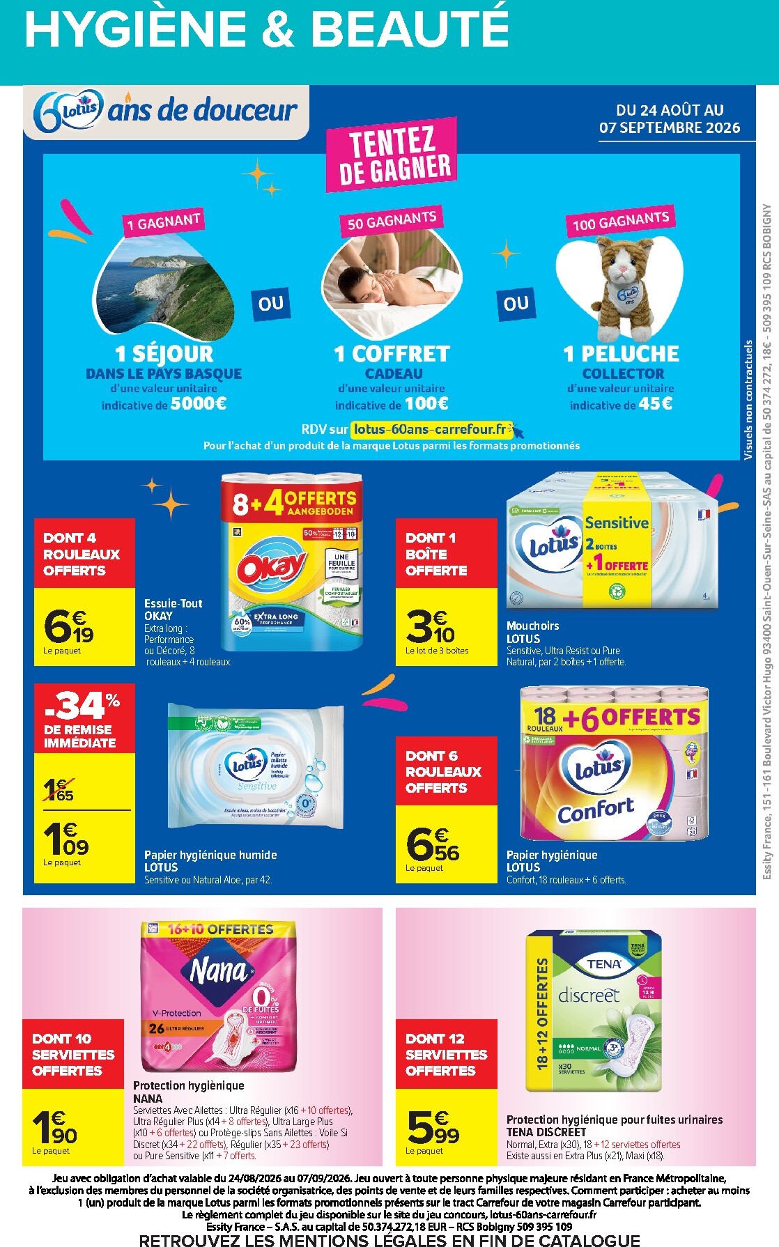 carrefour - Flyer Carrefour pour la semaine prochaine du du lundi 24/08/2026 au du lundi 07/09/2026 - page: 57