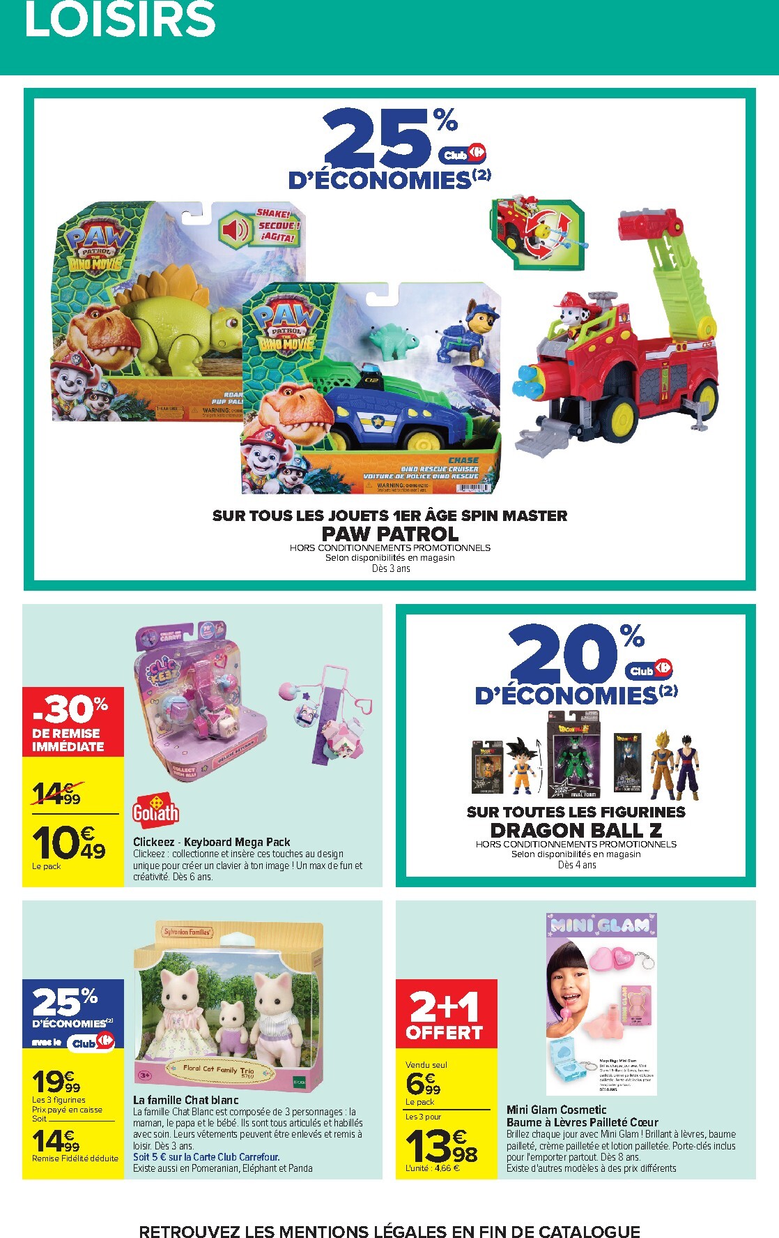 carrefour - Flyer Carrefour pour la semaine prochaine du du lundi 24/08/2026 au du lundi 07/09/2026 - page: 69