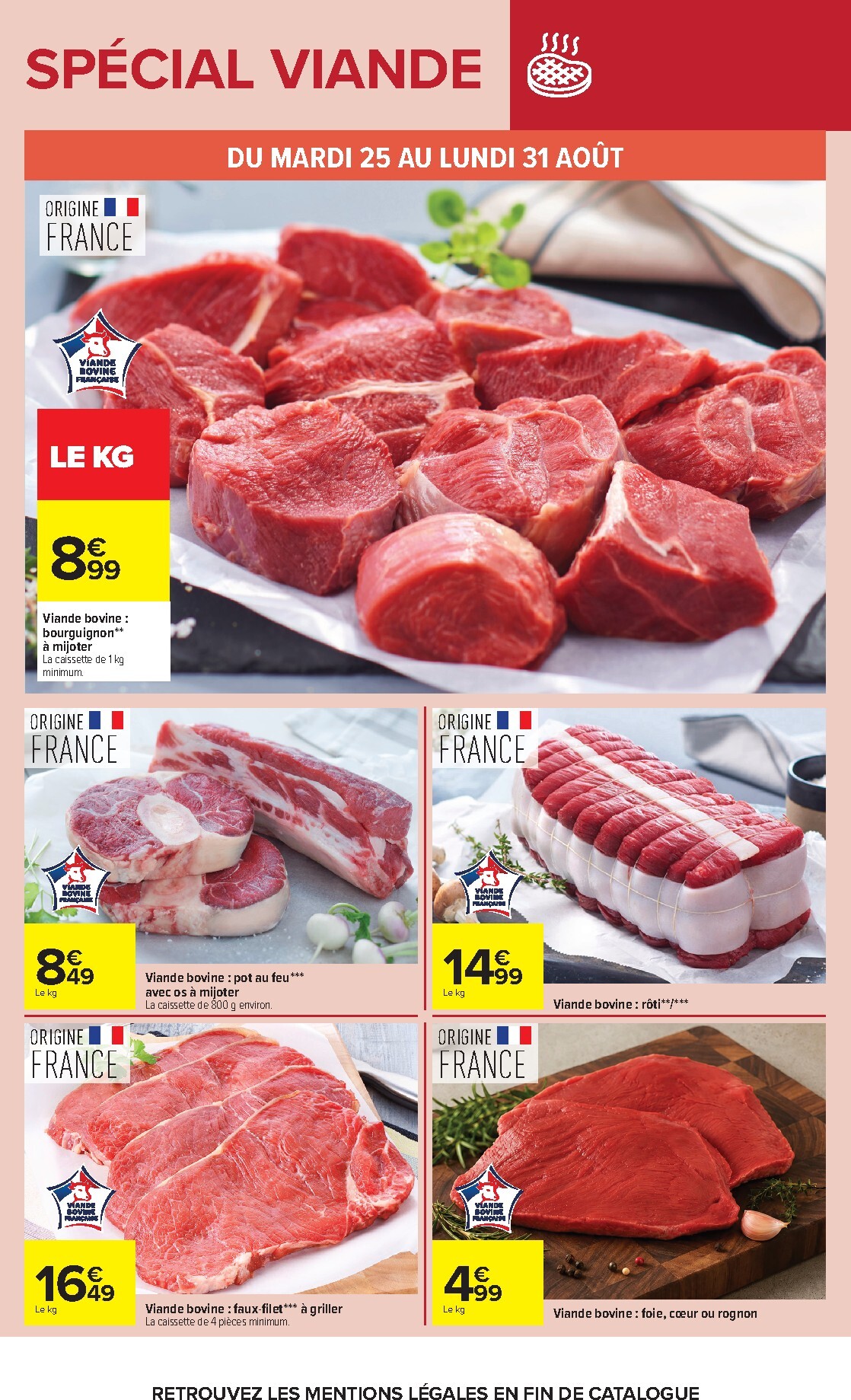 carrefour - Flyer Carrefour pour la semaine prochaine du du lundi 24/08/2026 au du lundi 07/09/2026 - page: 19