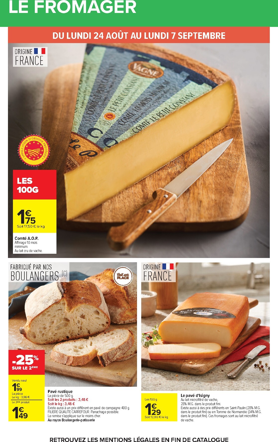 carrefour - Flyer Carrefour pour la semaine prochaine du du lundi 24/08/2026 au du lundi 07/09/2026 - page: 29