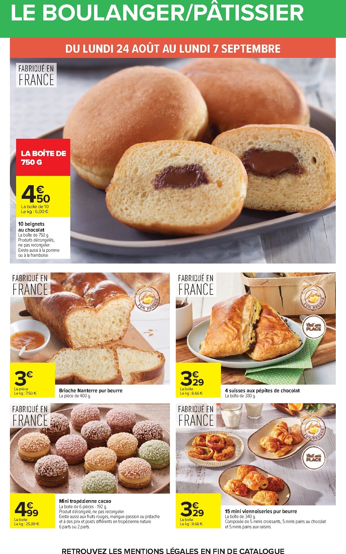carrefour - Flyer Carrefour pour la semaine prochaine du du lundi 24/08/2026 au du lundi 07/09/2026 - page: 17