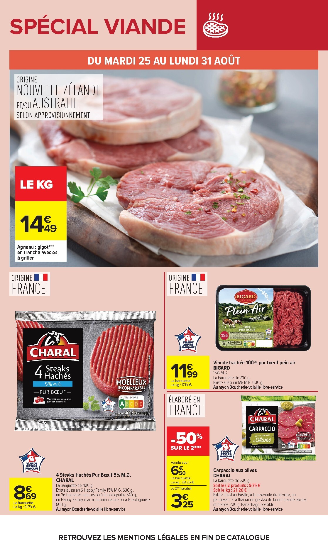 carrefour - Flyer Carrefour pour la semaine prochaine du du lundi 24/08/2026 au du lundi 07/09/2026 - page: 20