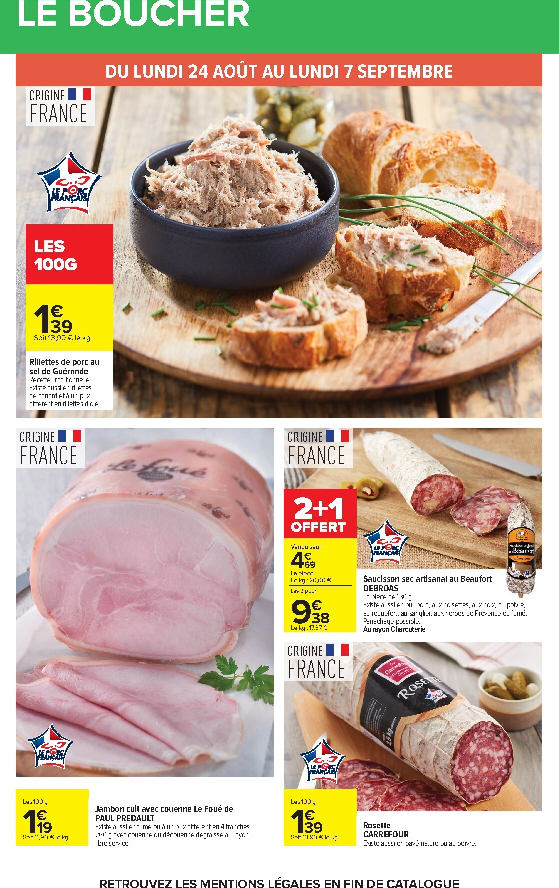 carrefour - Flyer Carrefour pour la semaine prochaine du du lundi 24/08/2026 au du lundi 07/09/2026 - page: 26