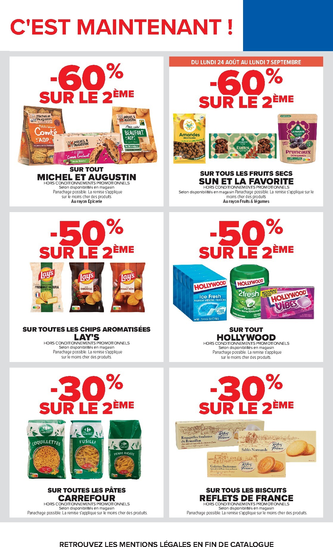 carrefour - Flyer Carrefour pour la semaine prochaine du du lundi 24/08/2026 au du lundi 07/09/2026 - page: 47