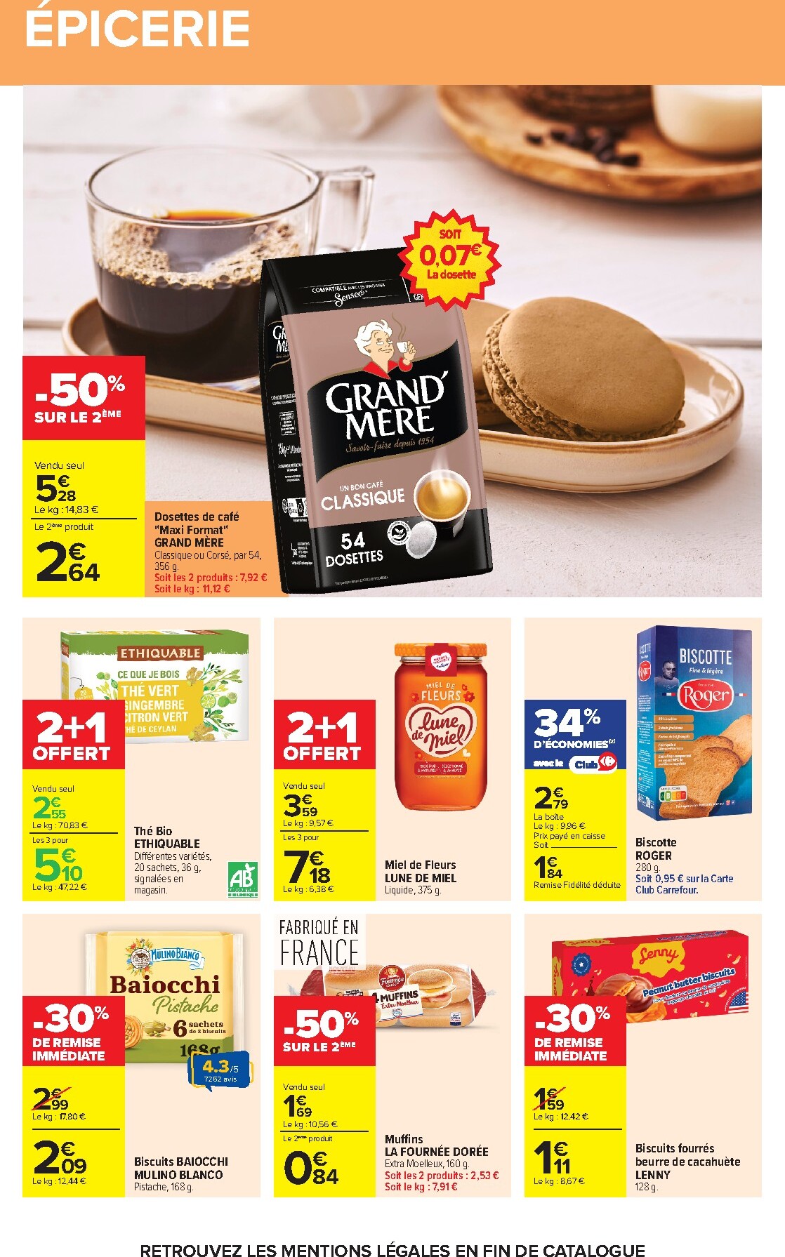 carrefour - Flyer Carrefour pour la semaine prochaine du du lundi 24/08/2026 au du lundi 07/09/2026 - page: 44