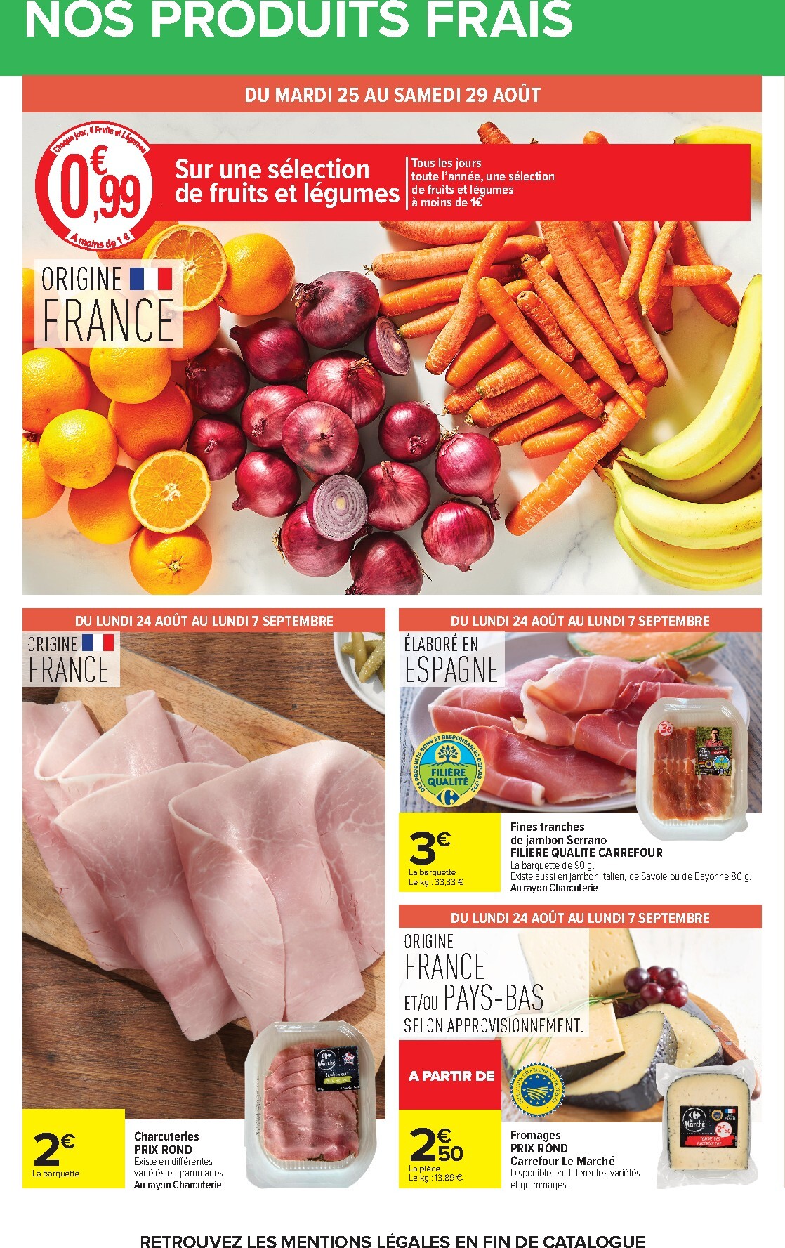 carrefour - Flyer Carrefour pour la semaine prochaine du du lundi 24/08/2026 au du lundi 07/09/2026 - page: 18