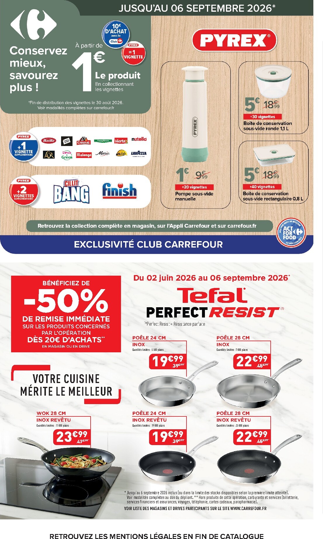 carrefour - Flyer Carrefour pour la semaine prochaine du du lundi 24/08/2026 au du lundi 07/09/2026 - page: 62