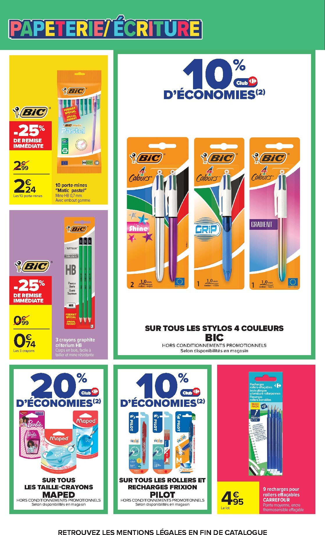 carrefour - Flyer Carrefour pour la semaine prochaine du du lundi 24/08/2026 au du lundi 07/09/2026 - page: 74