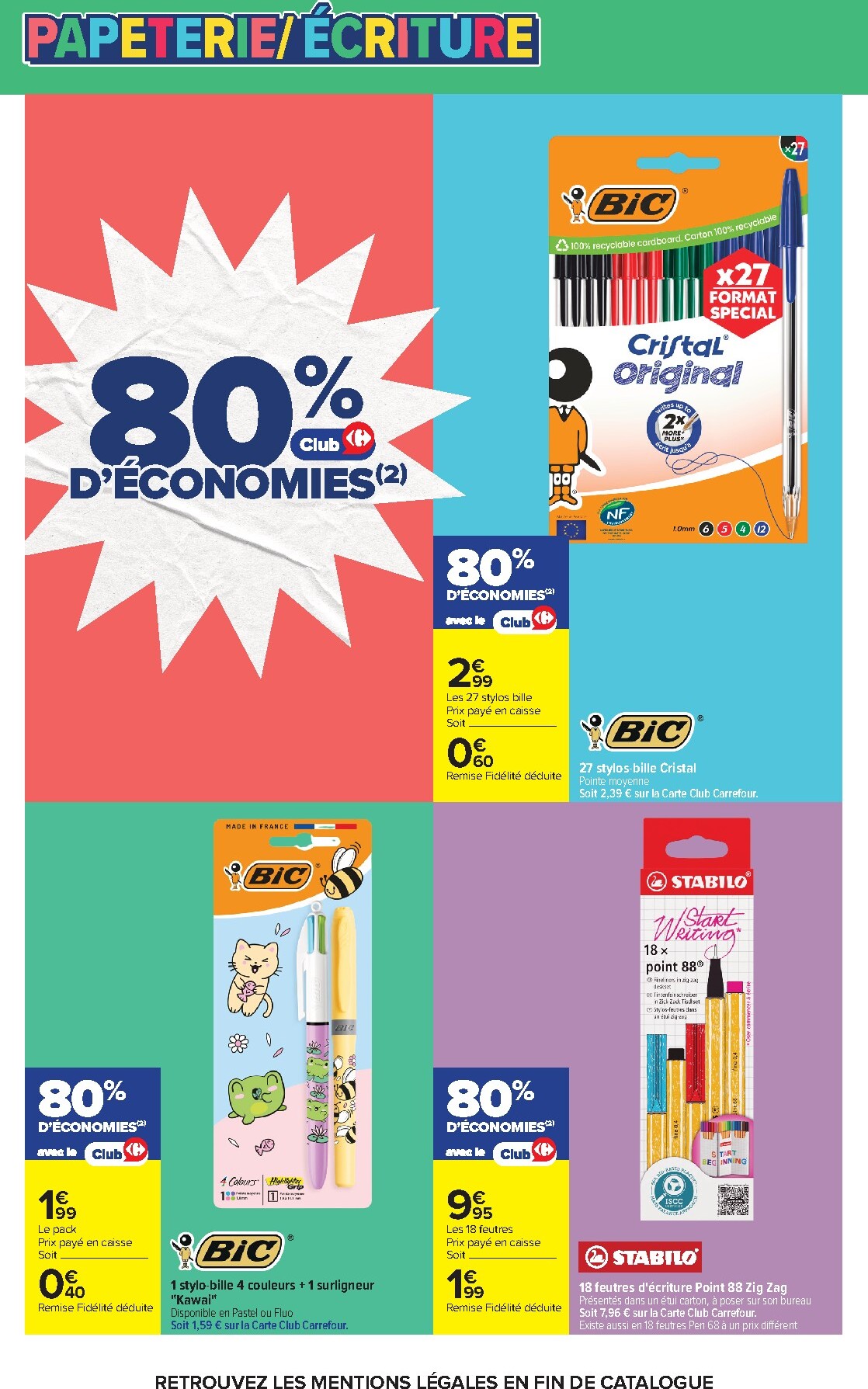 carrefour - Flyer Carrefour pour la semaine prochaine du du lundi 24/08/2026 au du lundi 07/09/2026 - page: 73