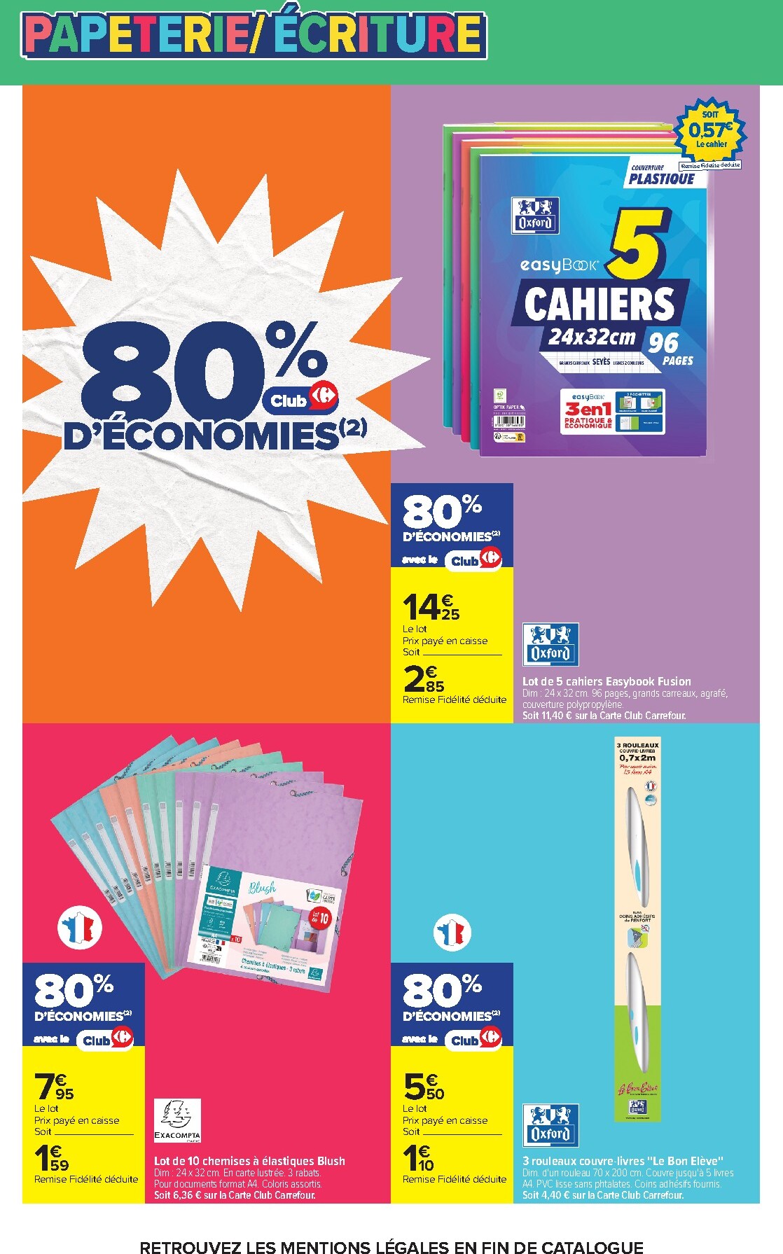 carrefour - Flyer Carrefour pour la semaine prochaine du du lundi 24/08/2026 au du lundi 07/09/2026 - page: 72