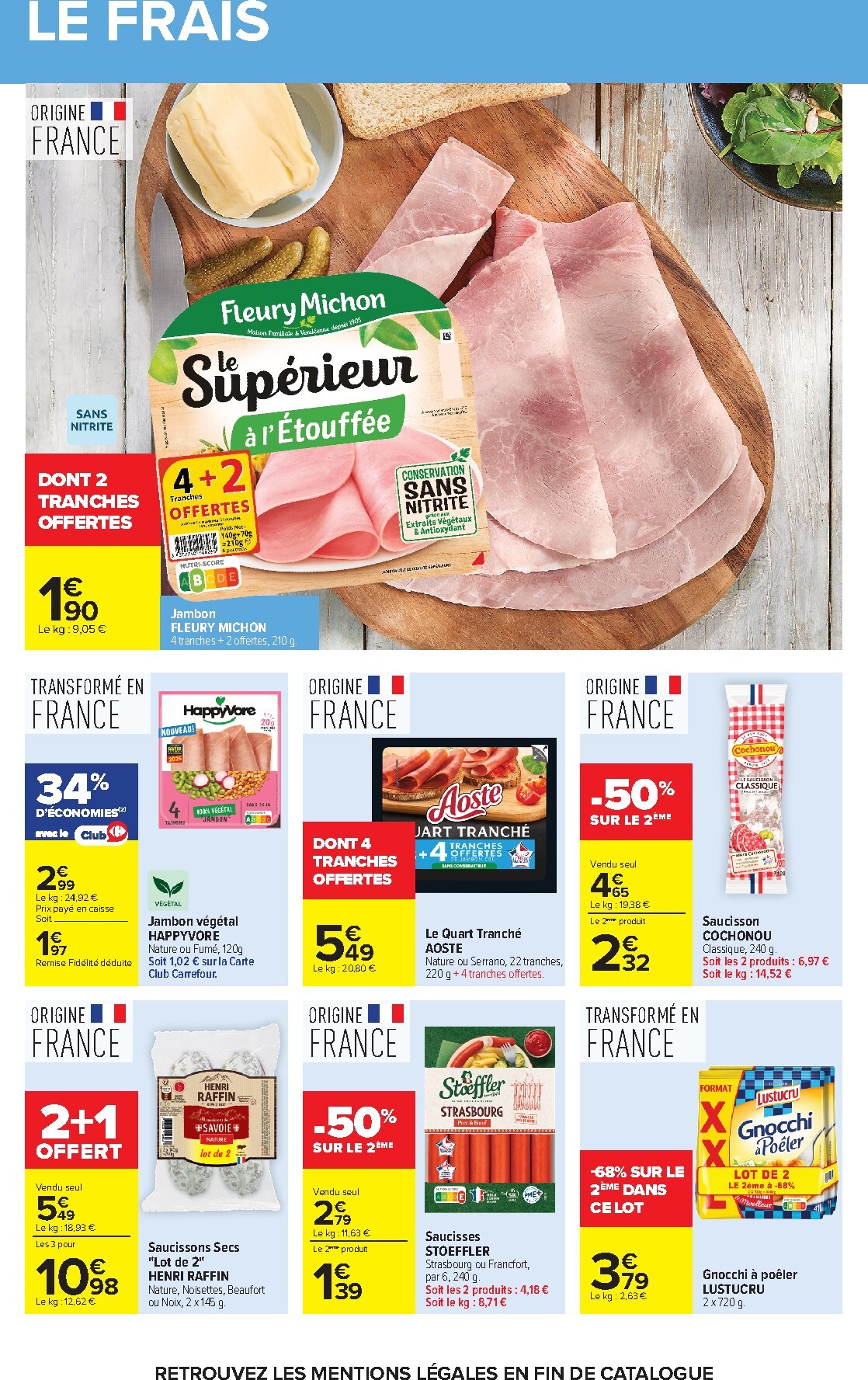 carrefour - Flyer Carrefour pour la semaine prochaine du du lundi 24/08/2026 au du lundi 07/09/2026 - page: 34