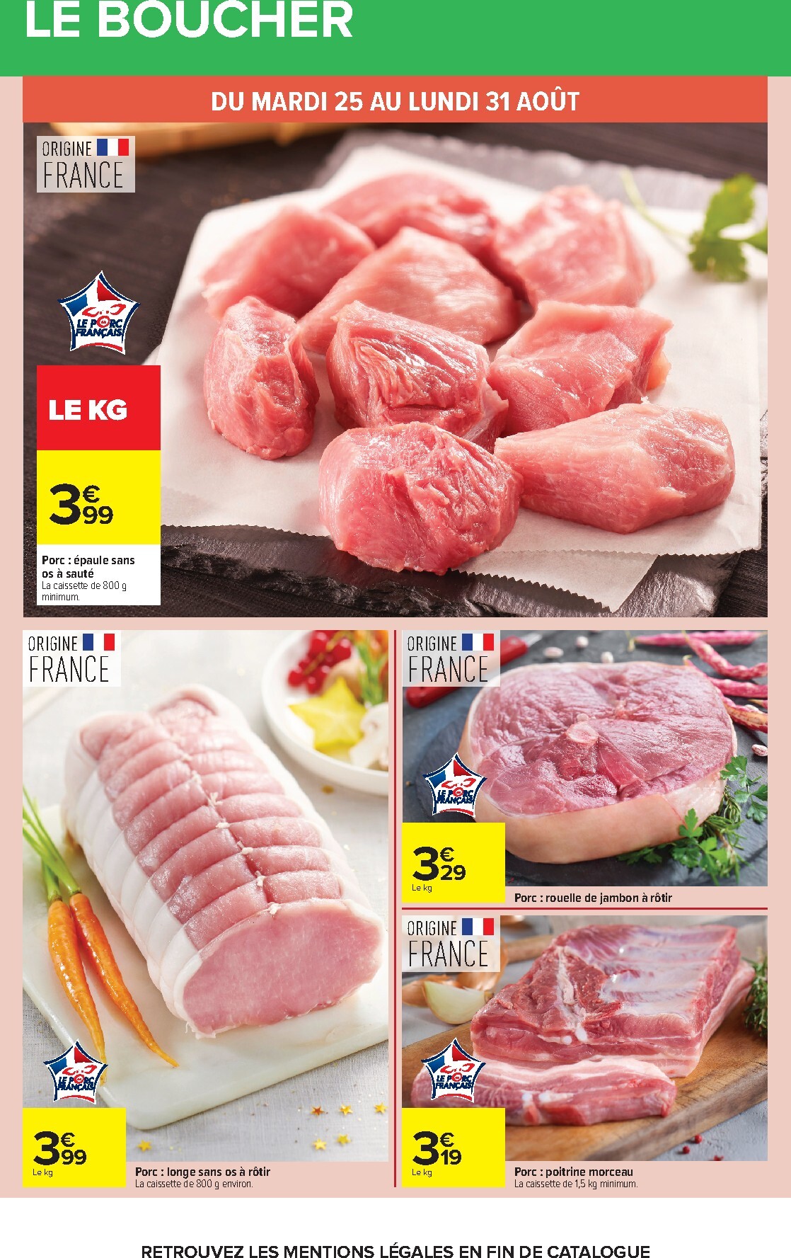carrefour - Flyer Carrefour pour la semaine prochaine du du lundi 24/08/2026 au du lundi 07/09/2026 - page: 22