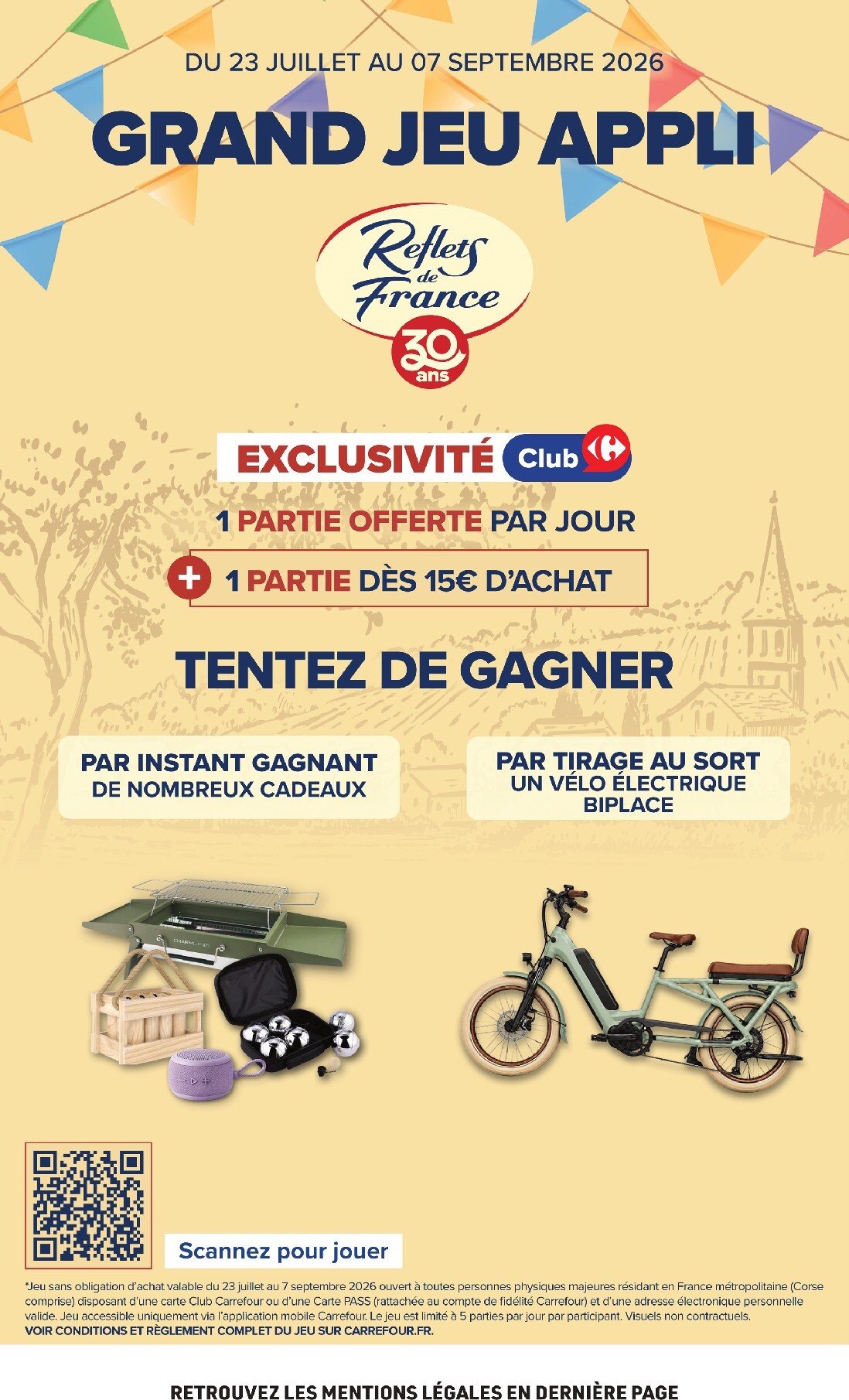 carrefour - Flyer Carrefour pour la semaine prochaine du du lundi 24/08/2026 au du lundi 07/09/2026 - page: 94