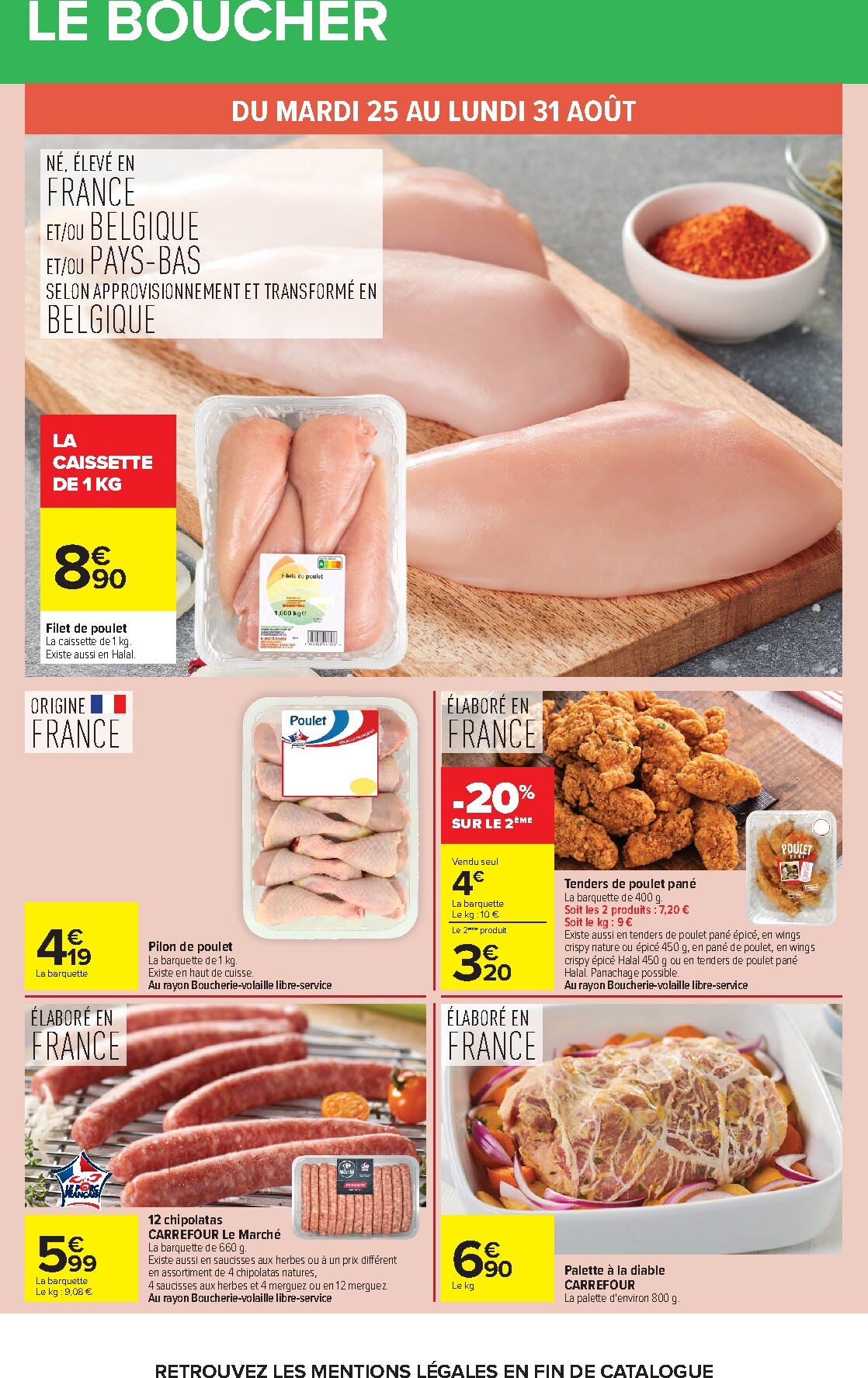 carrefour - Flyer Carrefour pour la semaine prochaine du du lundi 24/08/2026 au du lundi 07/09/2026 - page: 23