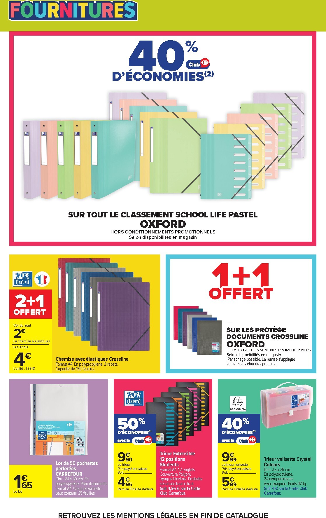 carrefour - Flyer Carrefour pour la semaine prochaine du du lundi 24/08/2026 au du lundi 07/09/2026 - page: 79