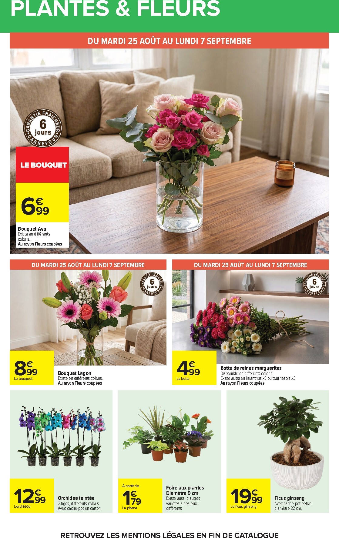 carrefour - Flyer Carrefour pour la semaine prochaine du du lundi 24/08/2026 au du lundi 07/09/2026 - page: 61