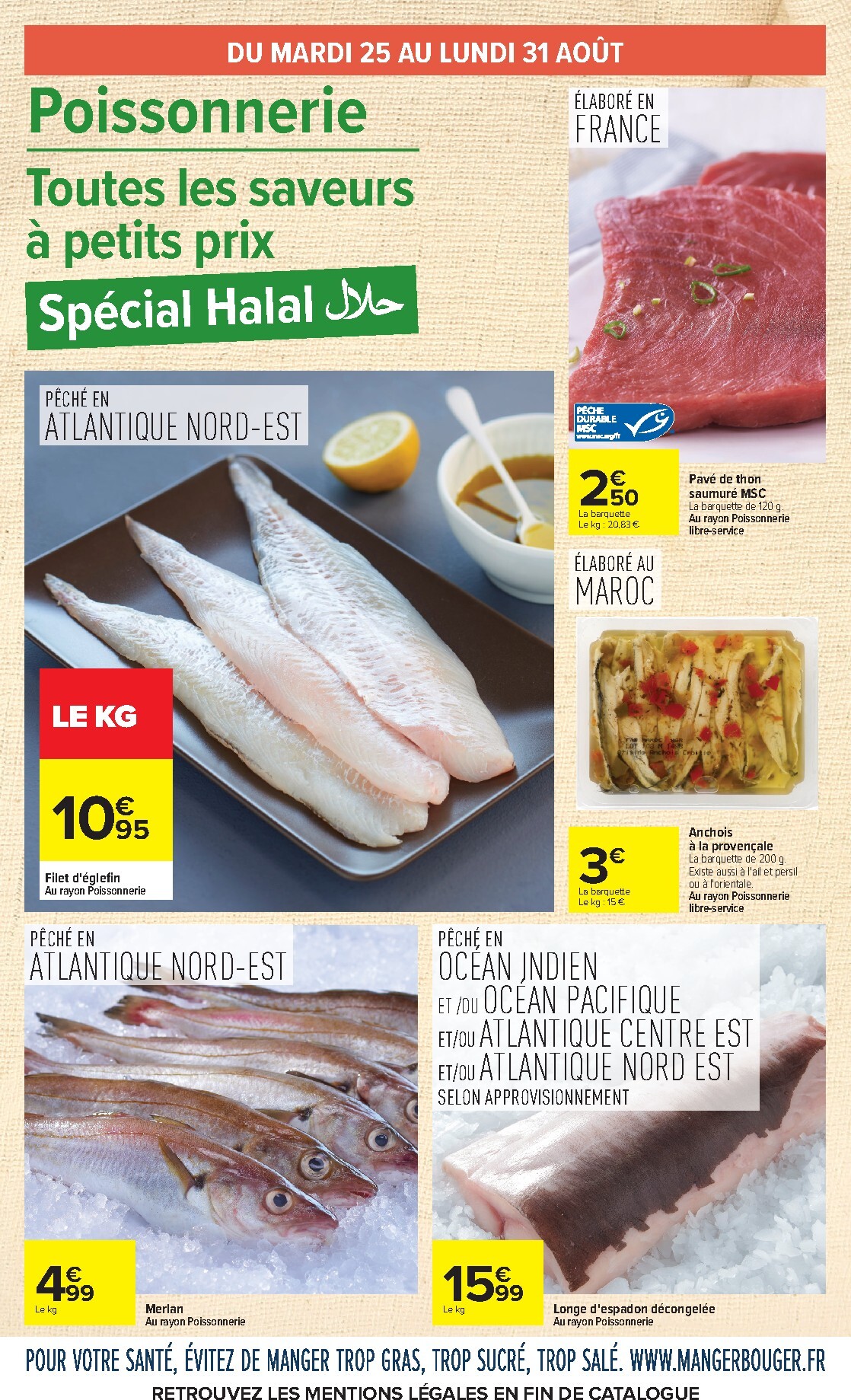 carrefour - Flyer Carrefour - Petits Prix Halal pour la semaine prochaine du du mardi 25/08/2026 au du lundi 07/09/2026 - page: 5