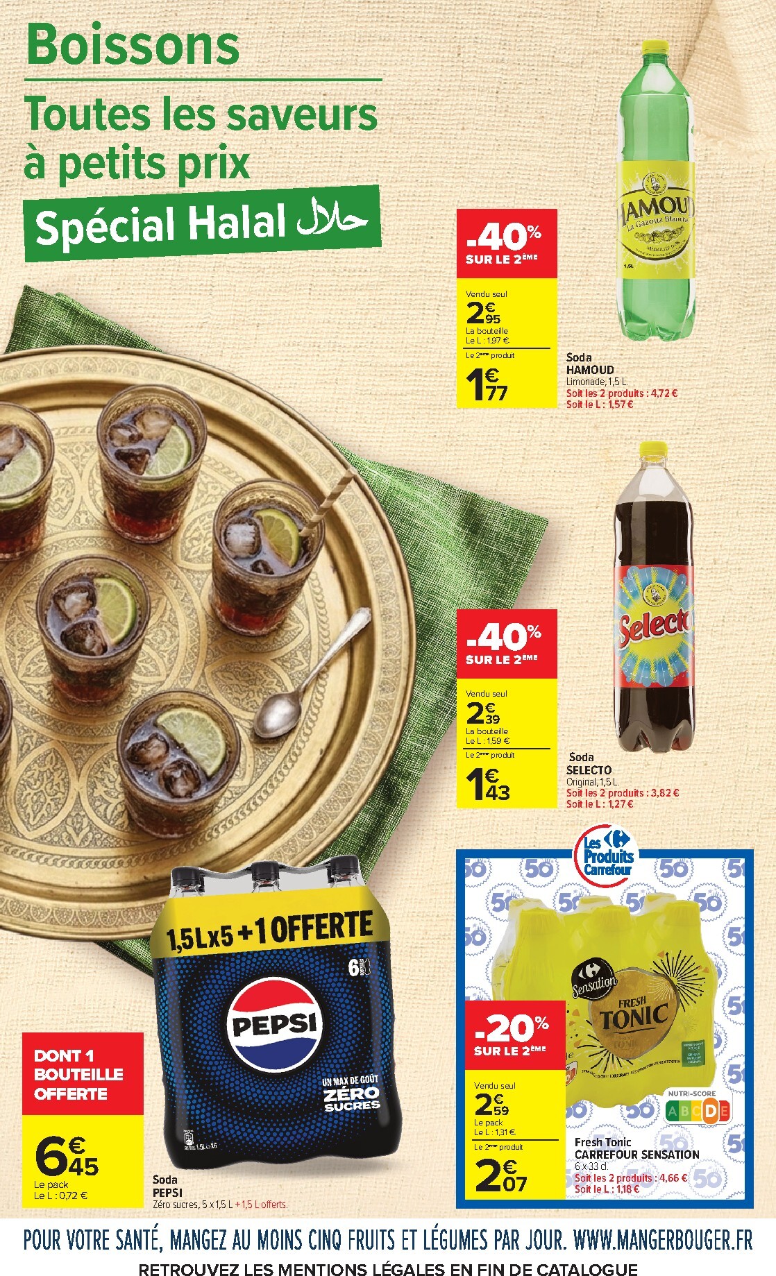 carrefour - Flyer Carrefour - Petits Prix Halal pour la semaine prochaine du du mardi 25/08/2026 au du lundi 07/09/2026 - page: 15