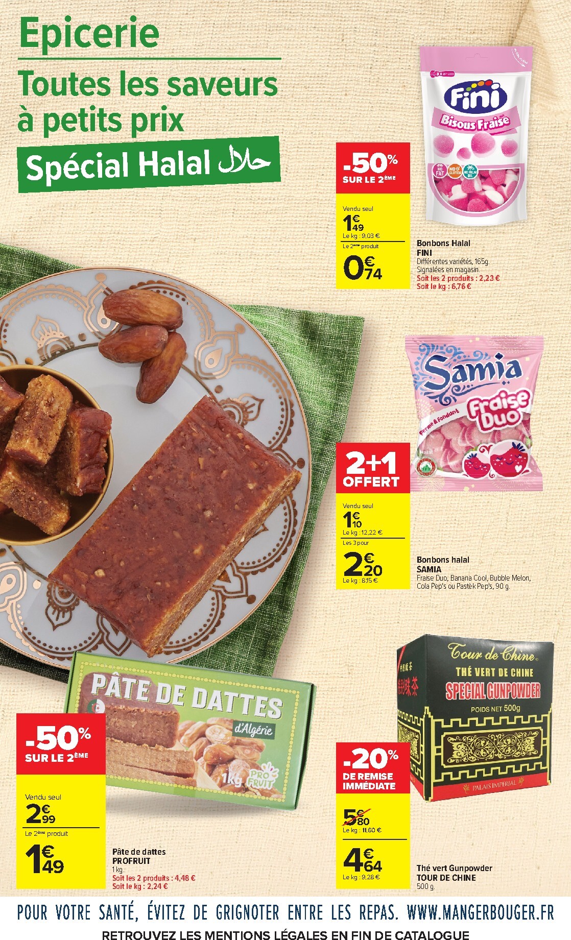 carrefour - Flyer Carrefour - Petits Prix Halal pour la semaine prochaine du du mardi 25/08/2026 au du lundi 07/09/2026 - page: 14