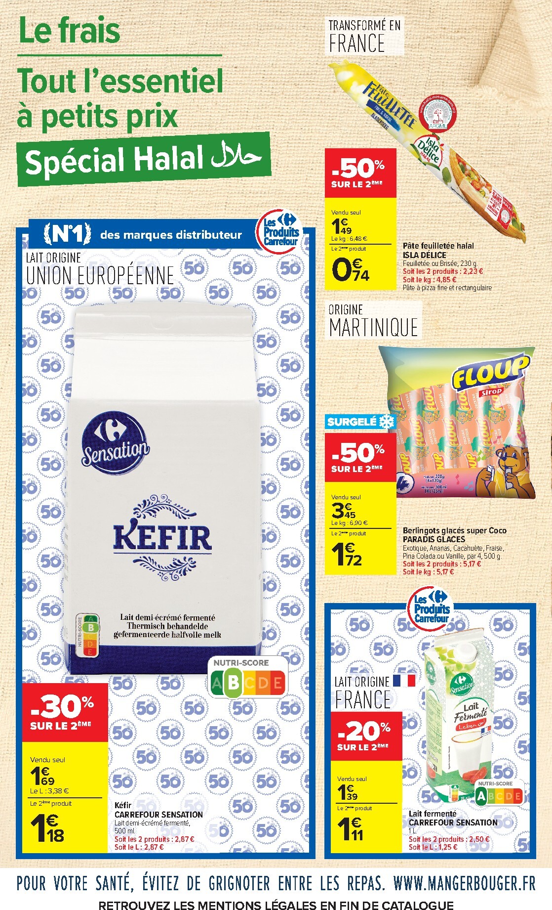 carrefour - Flyer Carrefour - Petits Prix Halal pour la semaine prochaine du du mardi 25/08/2026 au du lundi 07/09/2026 - page: 10