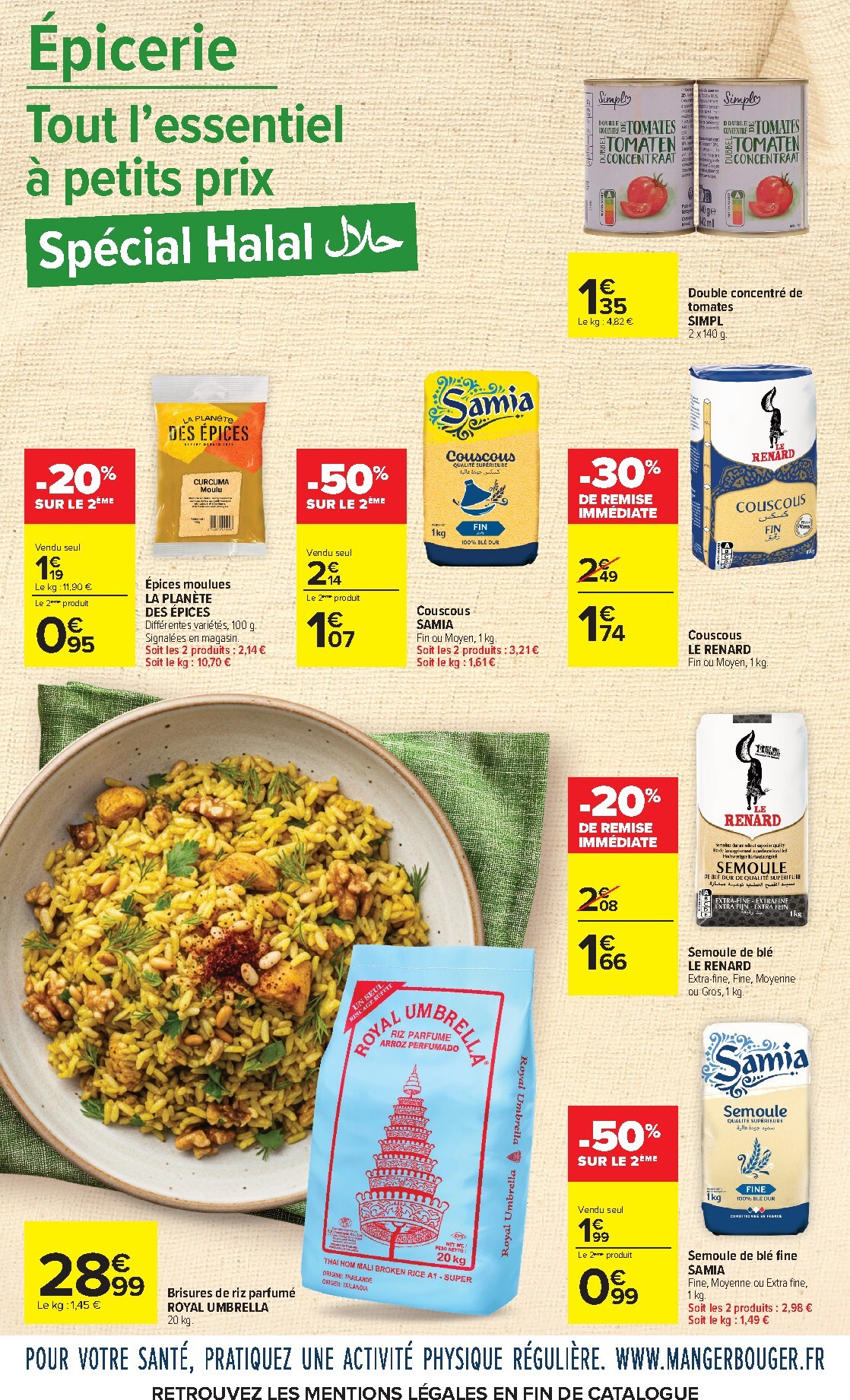 carrefour - Flyer Carrefour - Petits Prix Halal pour la semaine prochaine du du mardi 25/08/2026 au du lundi 07/09/2026 - page: 12