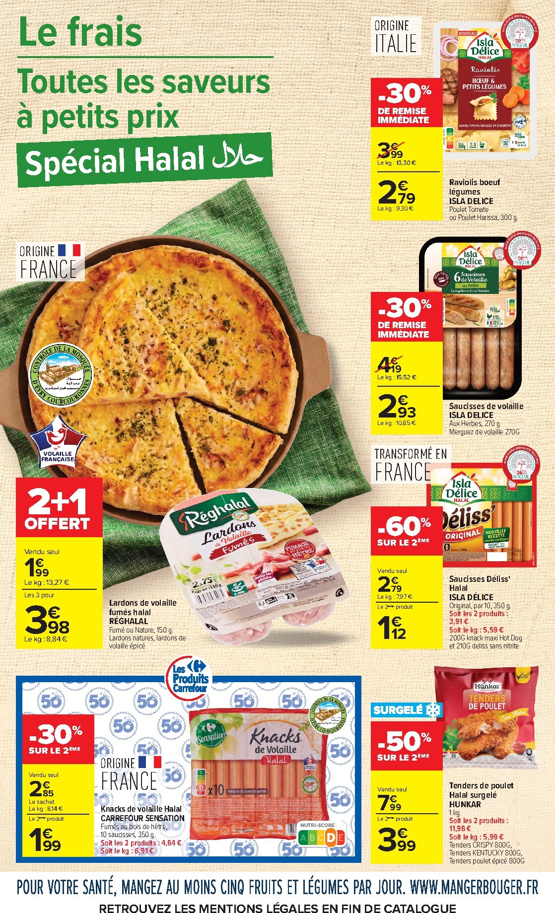carrefour - Flyer Carrefour - Petits Prix Halal pour la semaine prochaine du du mardi 25/08/2026 au du lundi 07/09/2026 - page: 7