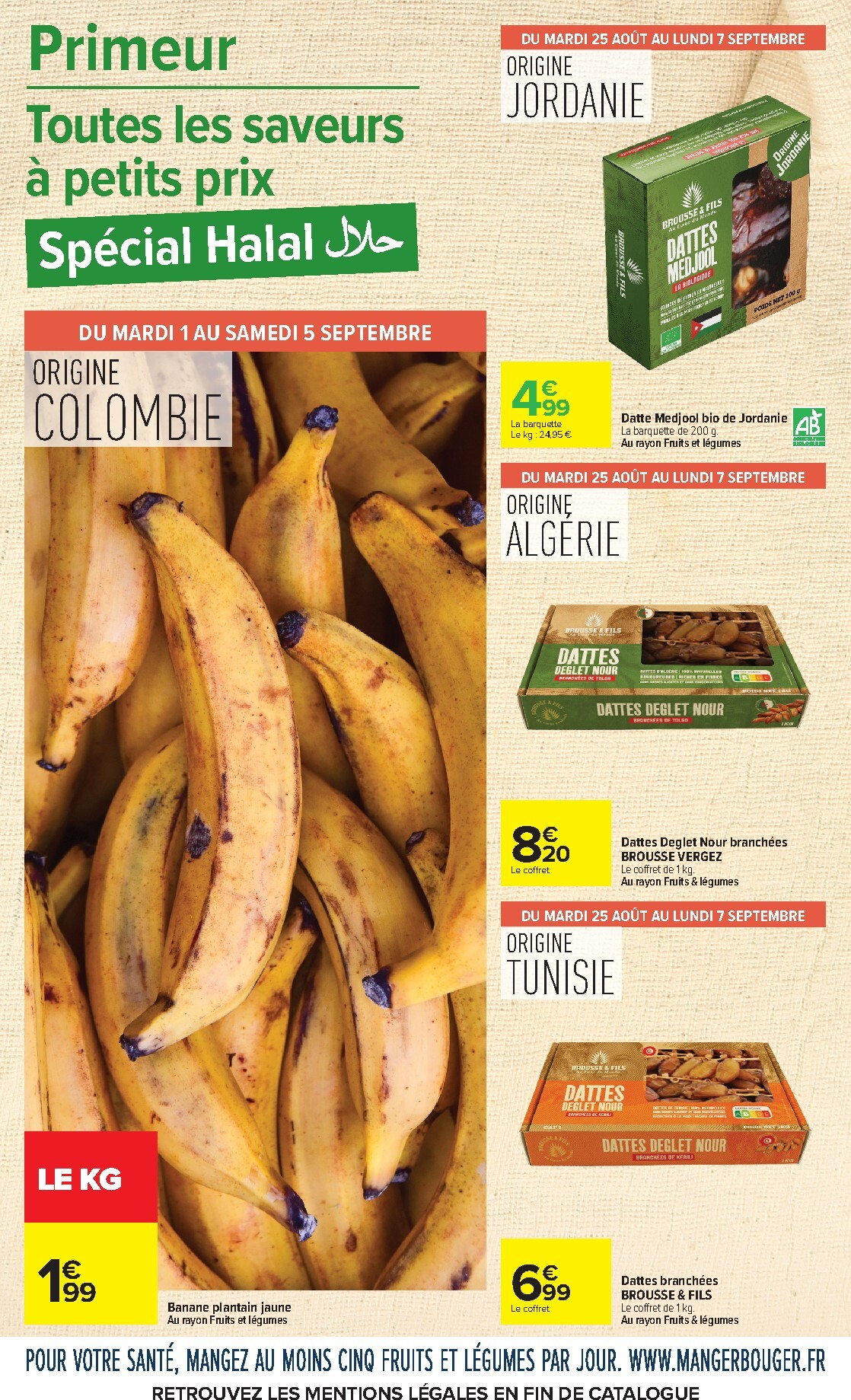 carrefour - Flyer Carrefour - Petits Prix Halal pour la semaine prochaine du du mardi 25/08/2026 au du lundi 07/09/2026 - page: 3
